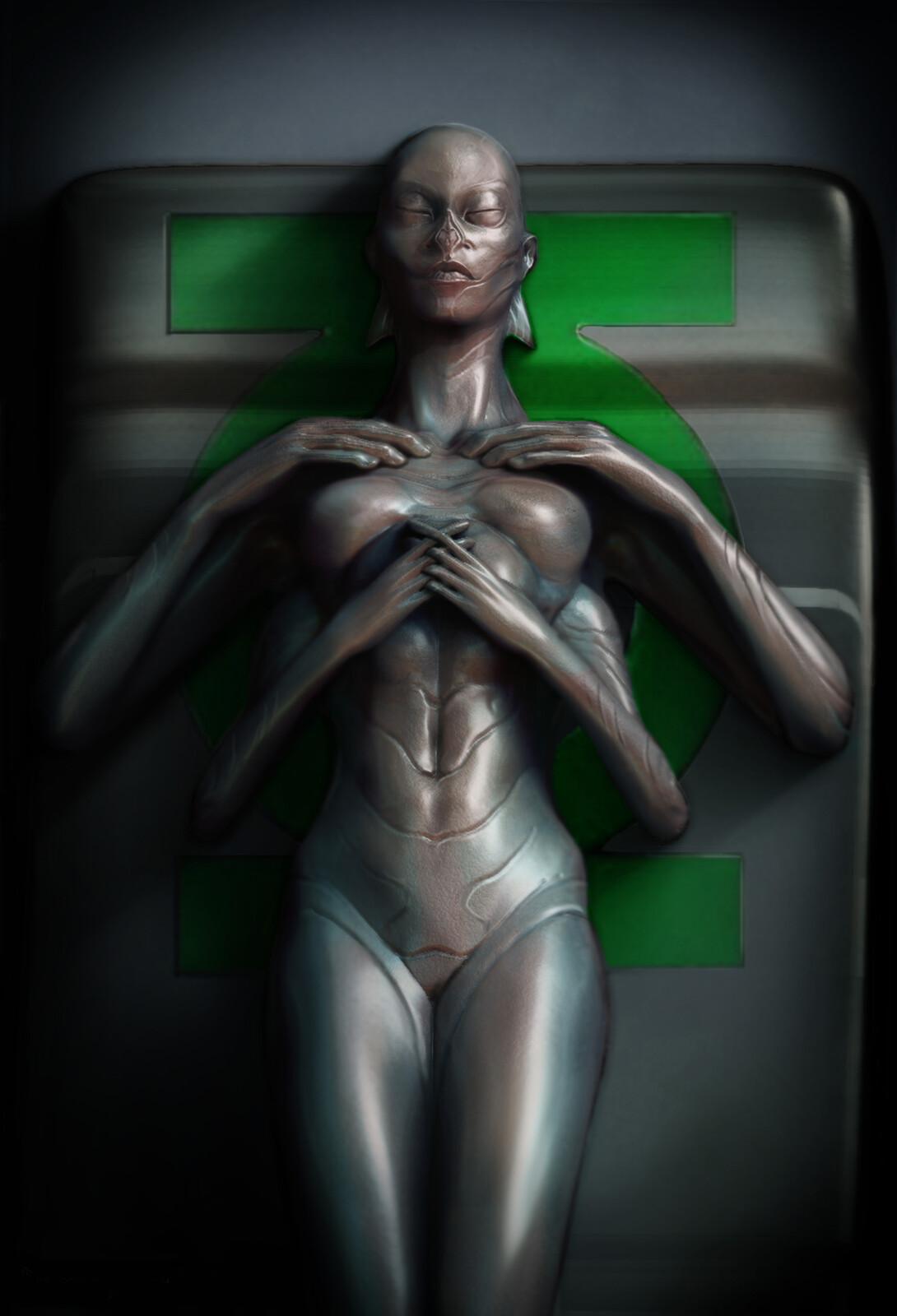 Green Lantern Alien