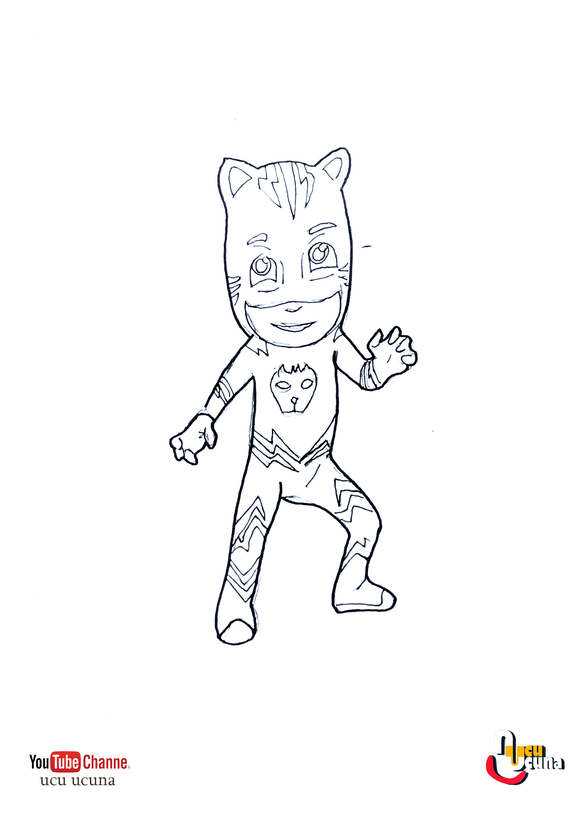 Ucu Ucuna - PJ MASKS Drawing