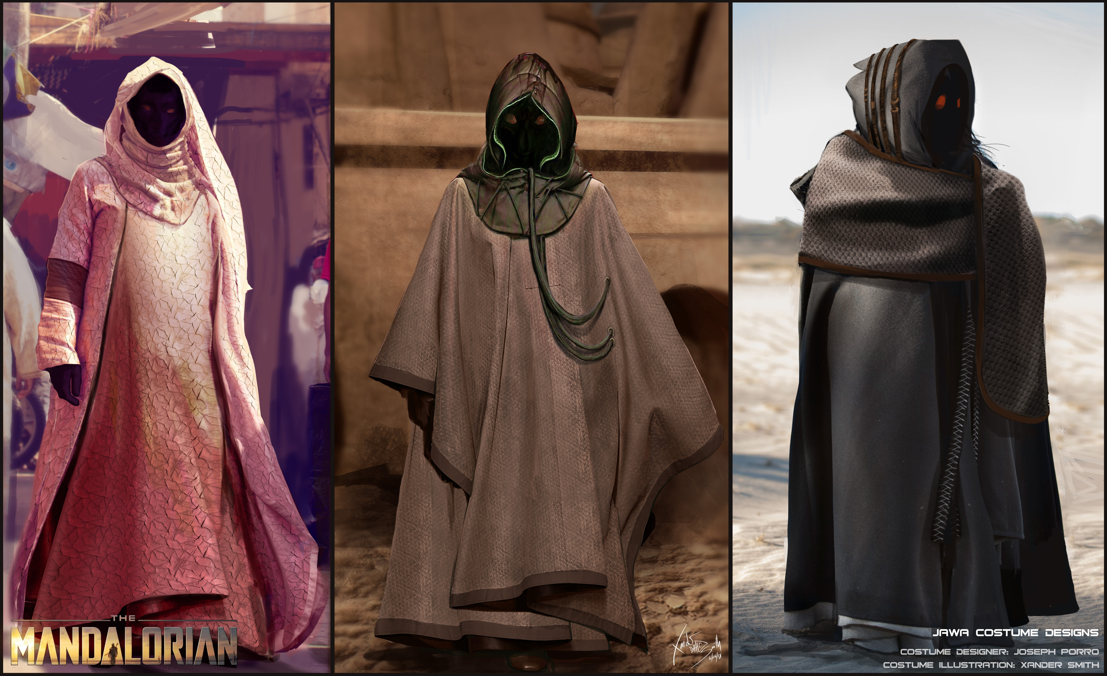 Artstation The Mandalorian Costume Illustrations Xander Smith