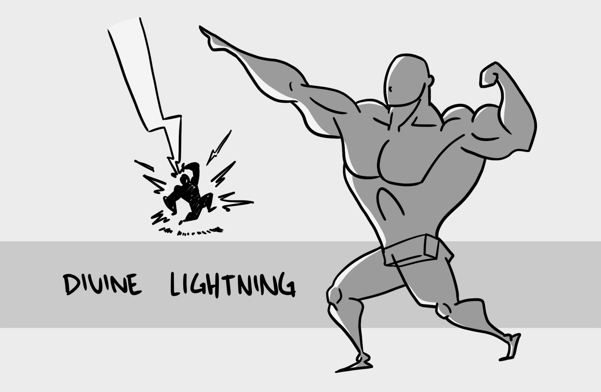 These were some of the first sketches made for the game, exploring what kind of moves the characters would be able to do.