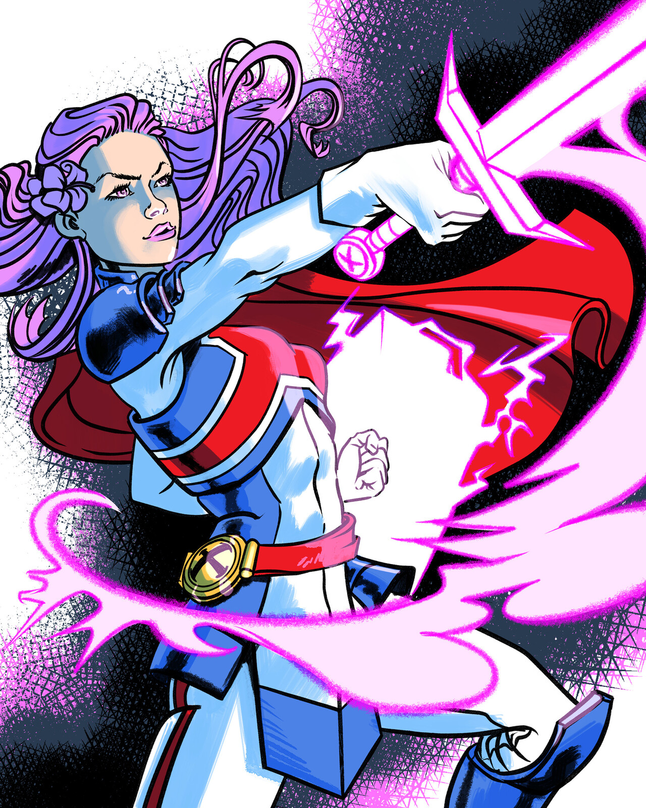 B is for Betsy Braddock and Captain Britain
