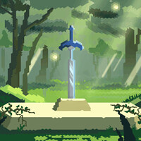 Artstation Pixel Art Baby Yoda Caleb Barefoot Well you came to the rite place. artstation pixel art baby yoda