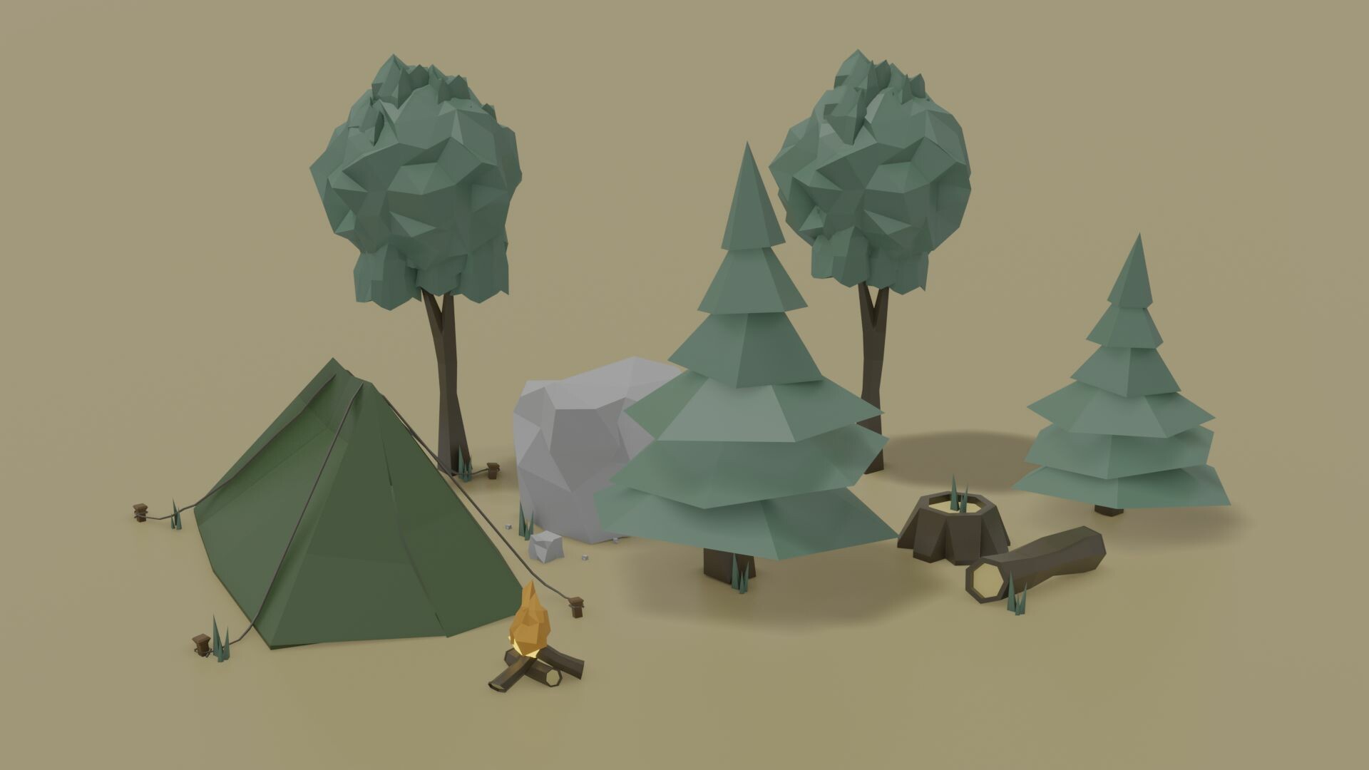 Damir Ramic - Camping in the woods