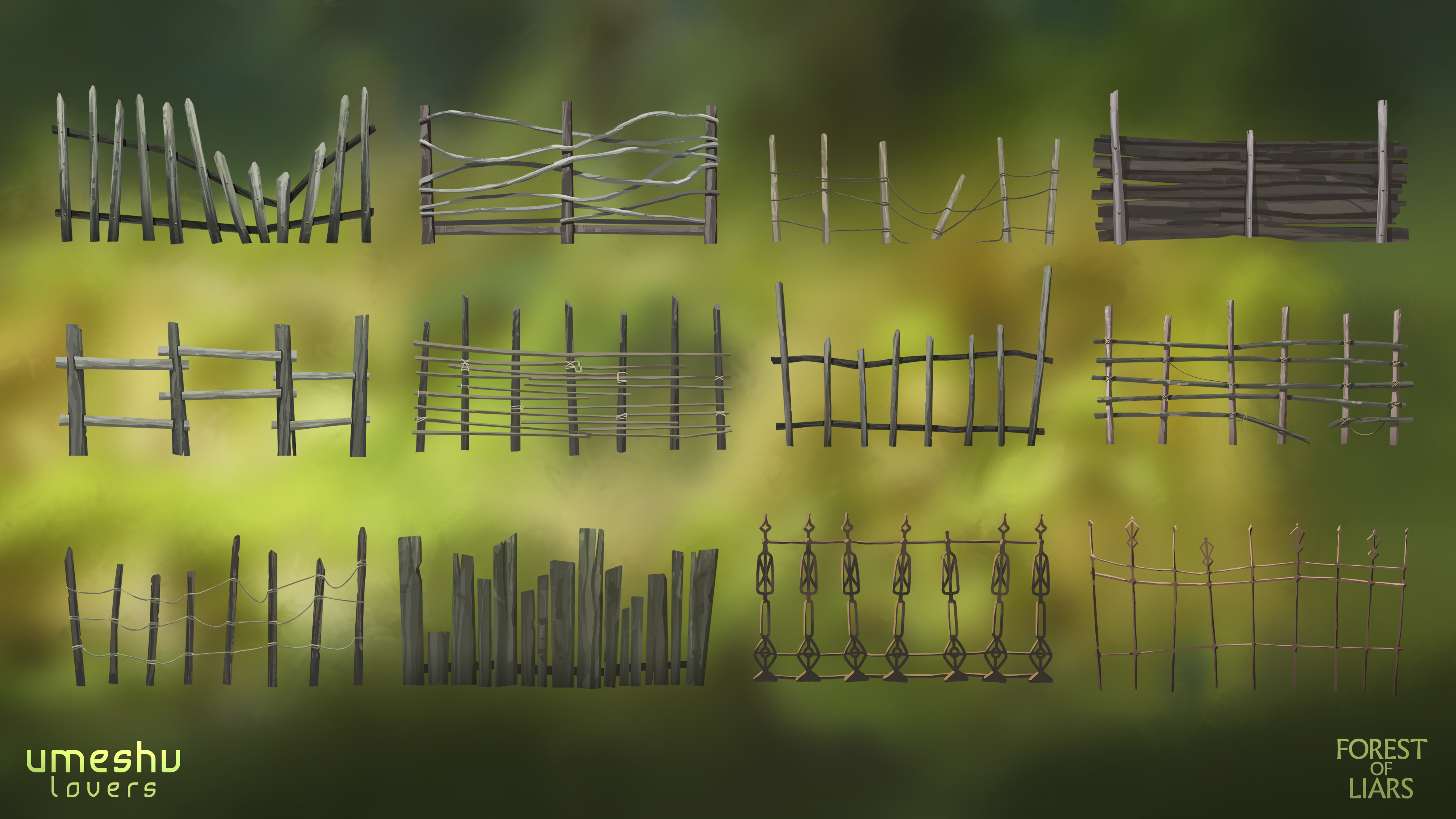 Fence assets
Art Director: Sylvain Sarrailh