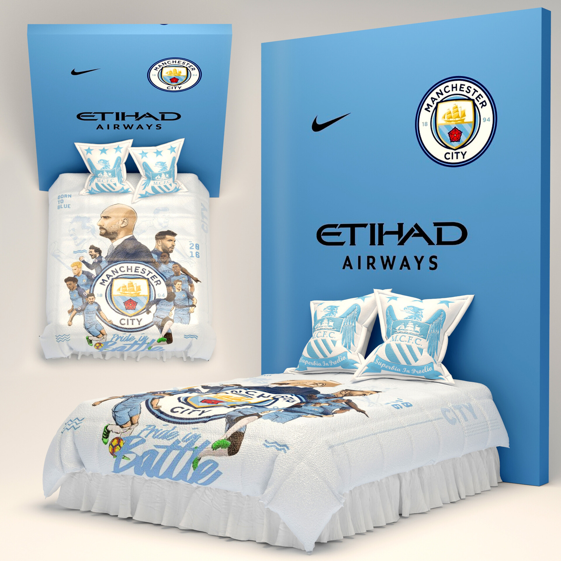 ArtStation - Manchester City Bed