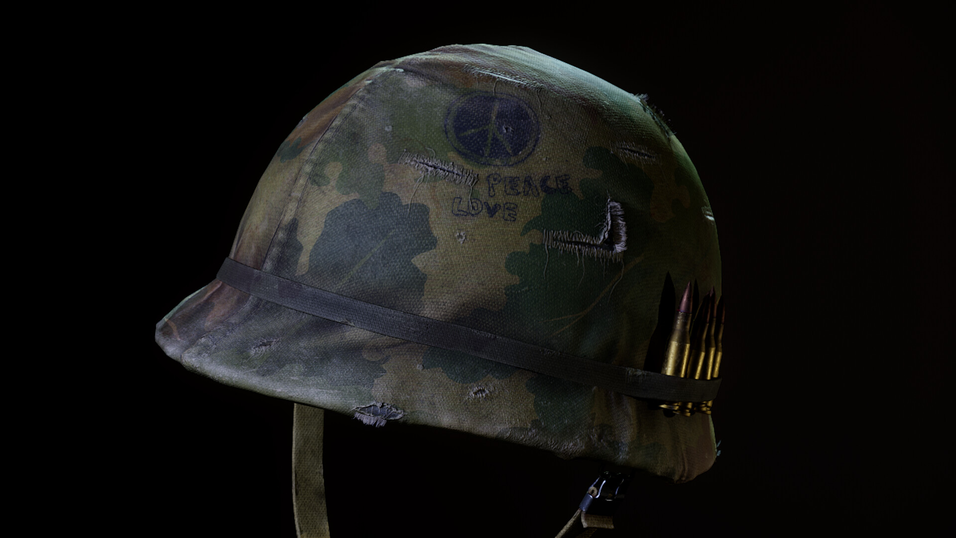 Yaroslav Stanislavov - M1 Helmet / Vietnam War