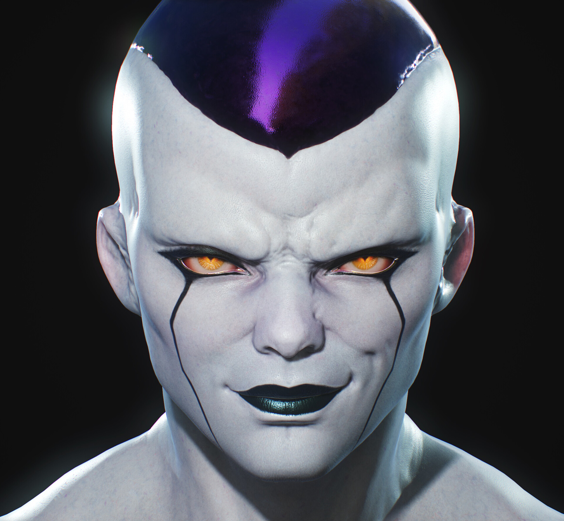 Artstation Frieza Final Form Roh Seung Hoon