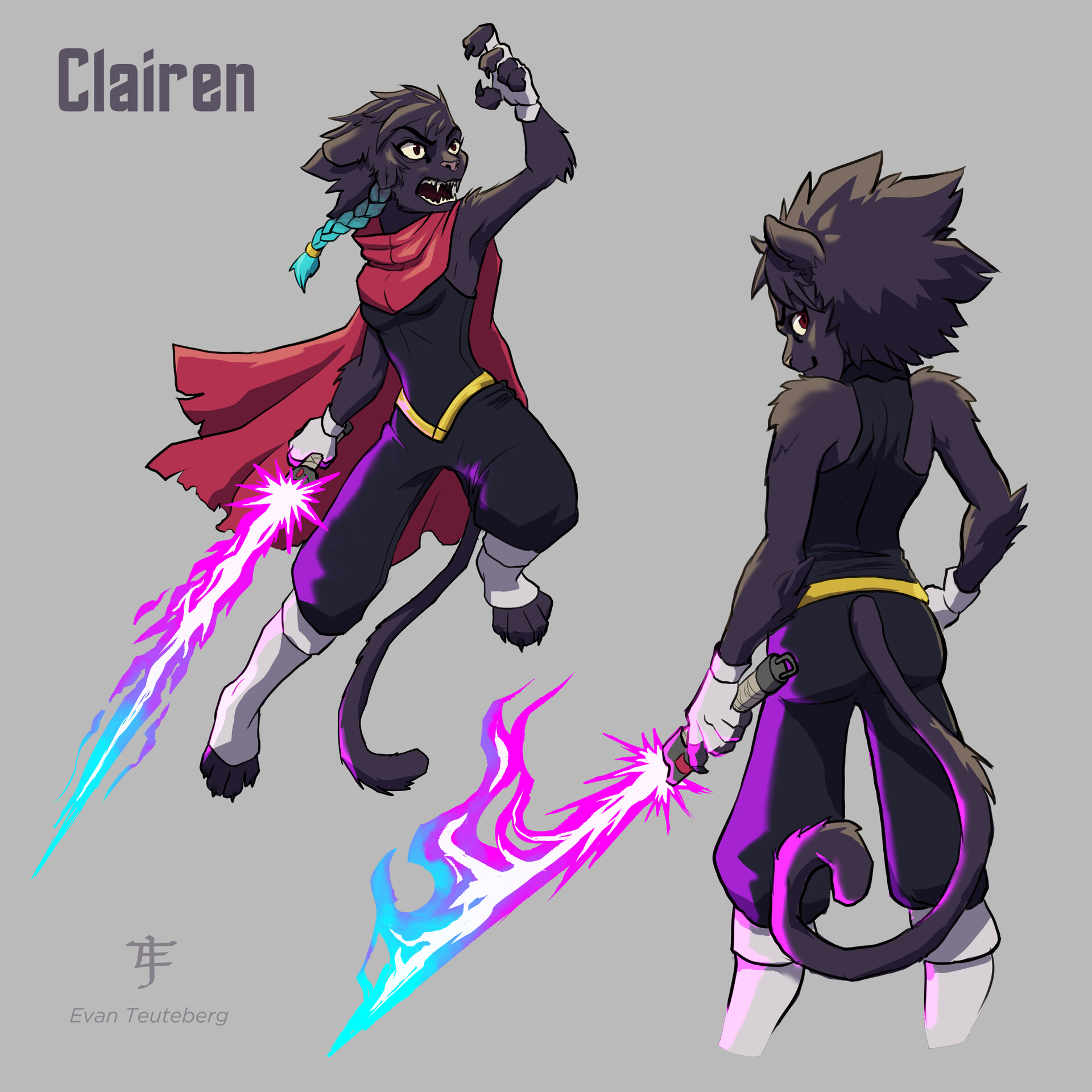 Artstation clairen rivals of aether evan teuteberg