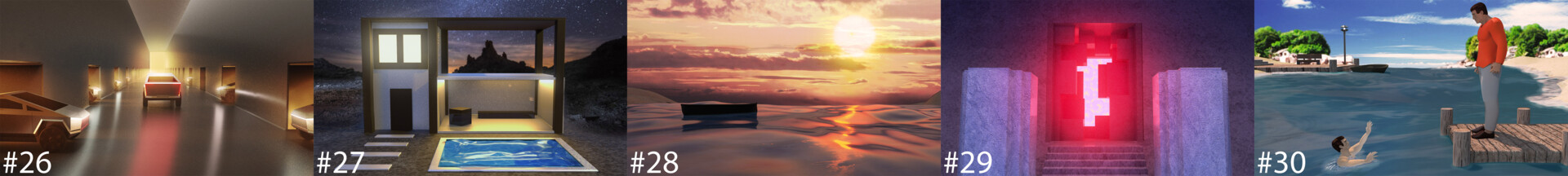 Artstation 3d November Challenge 30 Day 30 Render Teeraphat