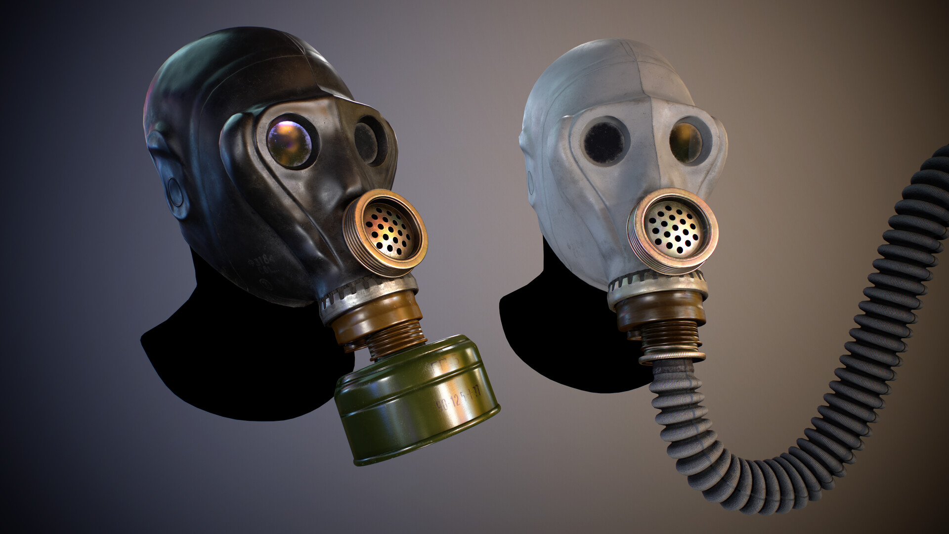 Artstation Shms Gas Mask Alessandro Chierici