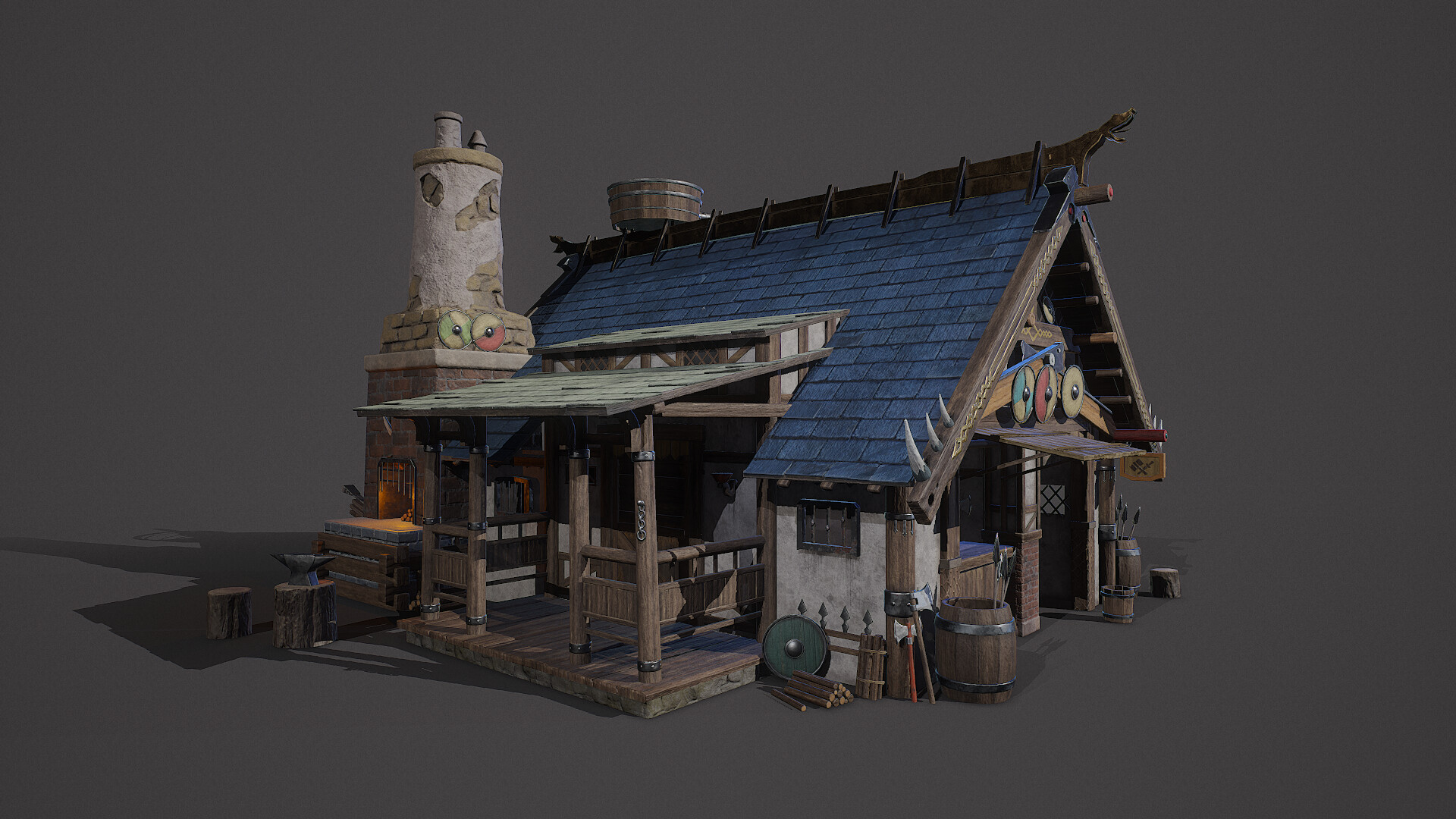 Artstation Blacksmith S Shop Eunbi Choi