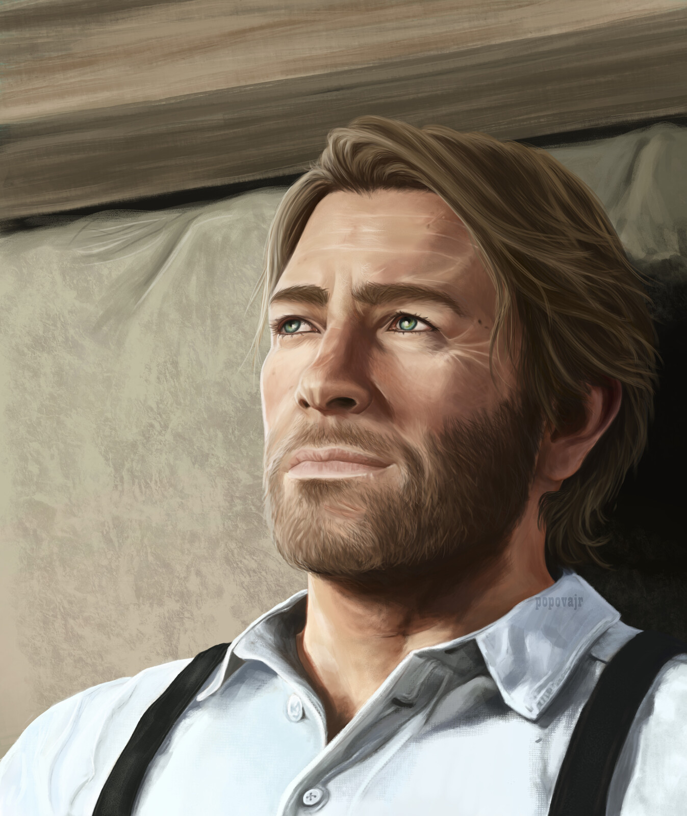 Arthur Morgan Haircuts Artstation Arthur Morgan Rita Popova artstation