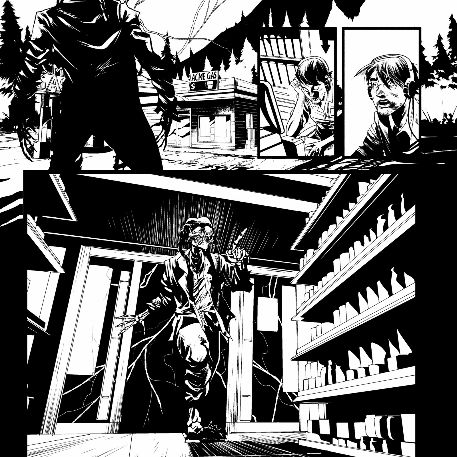 Megadeth Death by Design  35th Anniversary Graphic Novel
Public Enemy #1 Script by John Ostrander , art by Moramike 