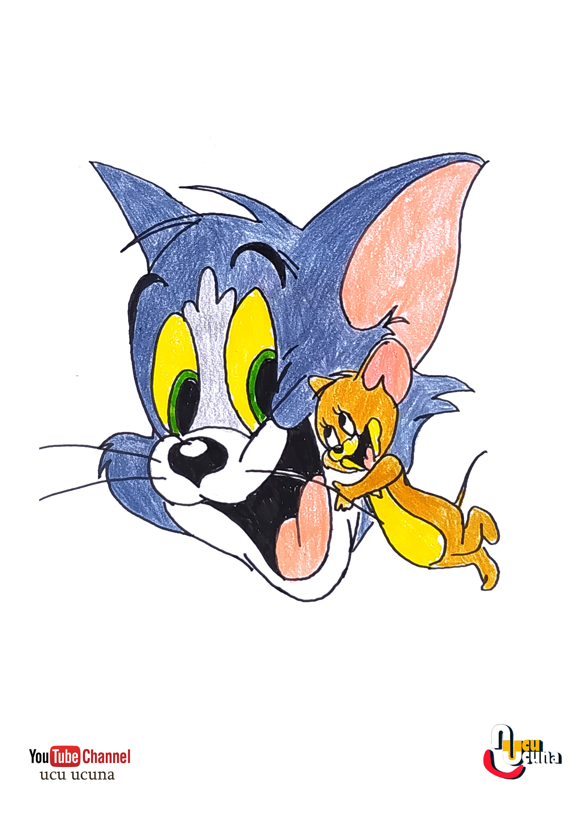 artstation tom ve jerry cizimi ucu ucuna