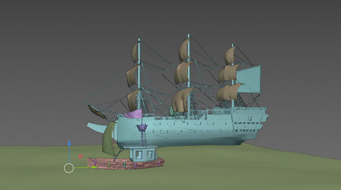 Hichiriki Pirate scene Matcap