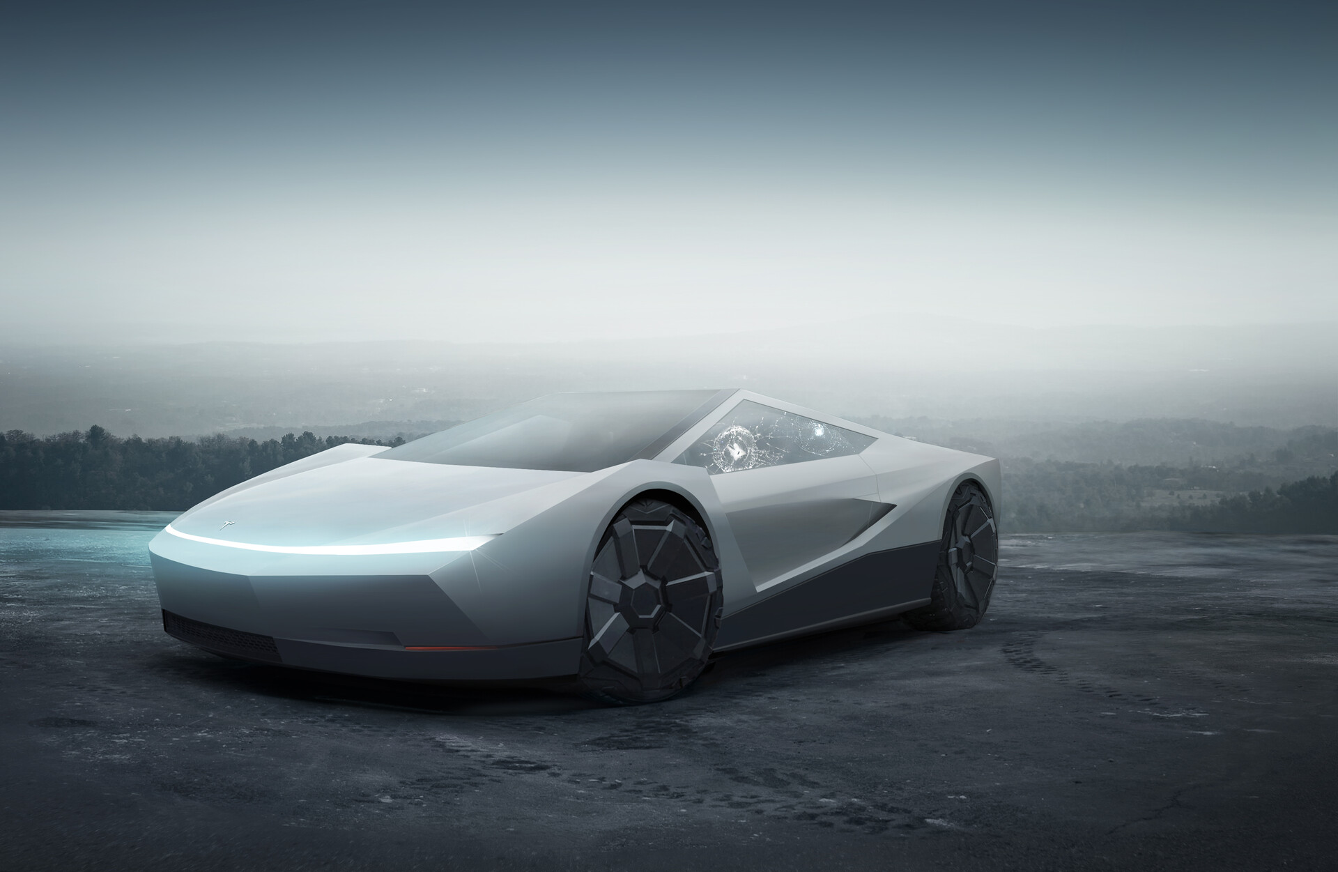 Tesla cyber truck презентация