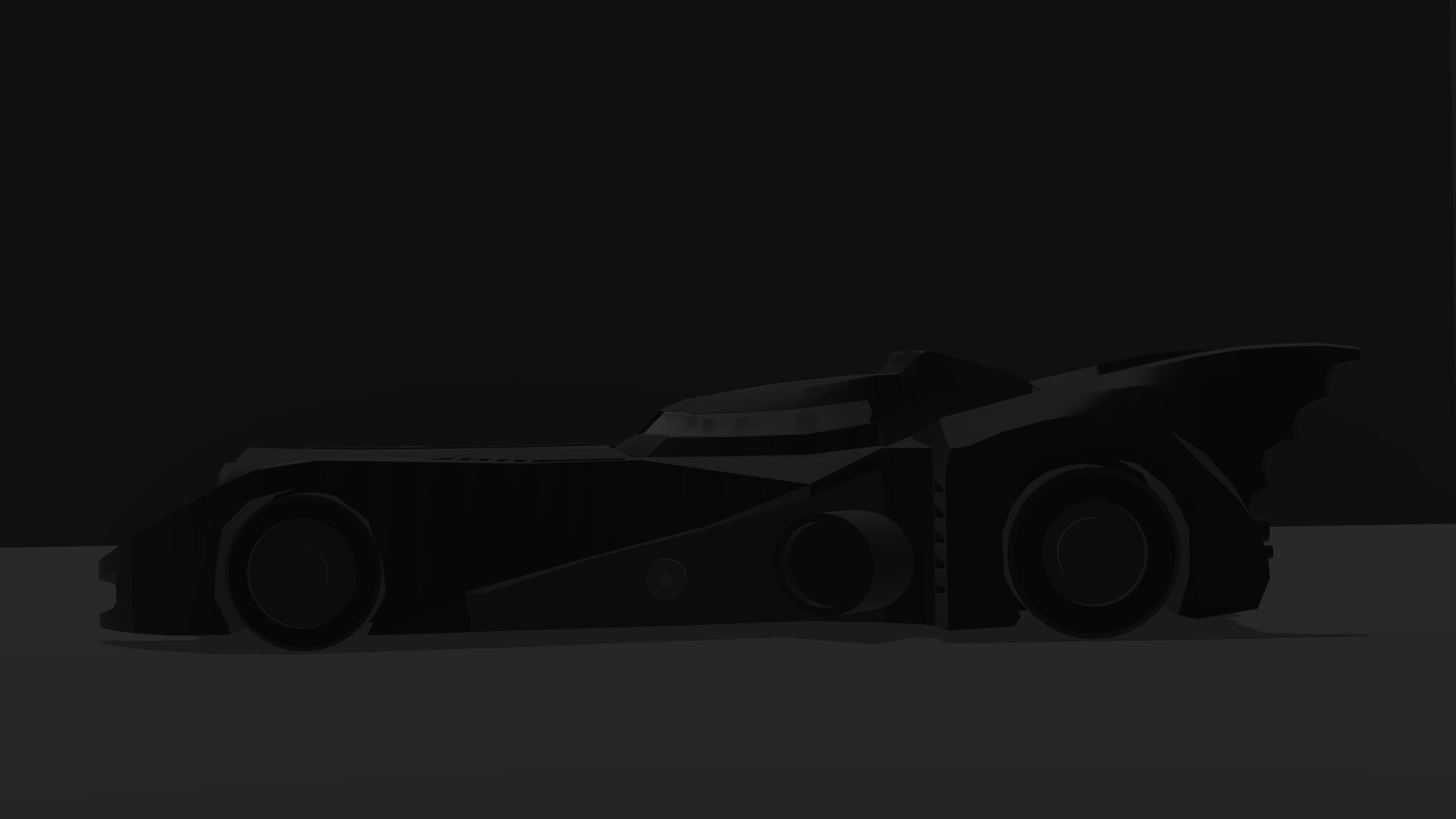 Artstation 1989 Batmobile Tobias Oosterhuis