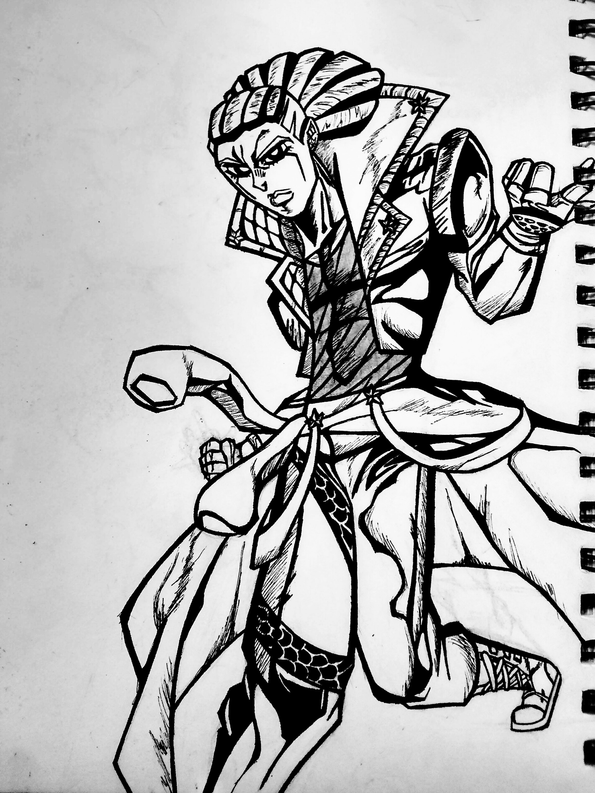 Artstation Fun With Araki S Style Alexander Mcaffee