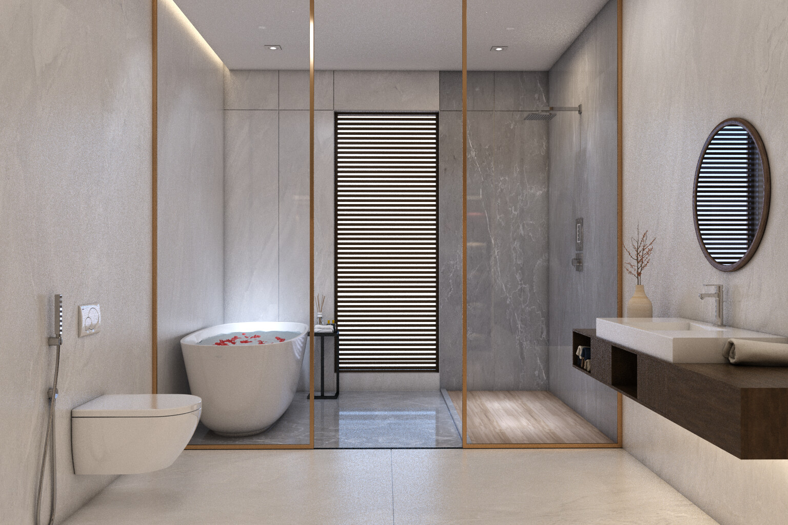 ArtStation - Bathroom Interior view