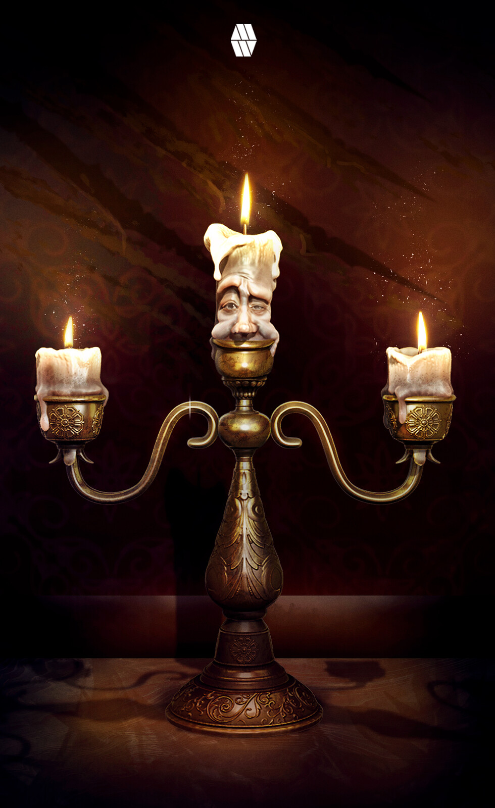 Be Our Guest- Lumière Redesign Character Concept 