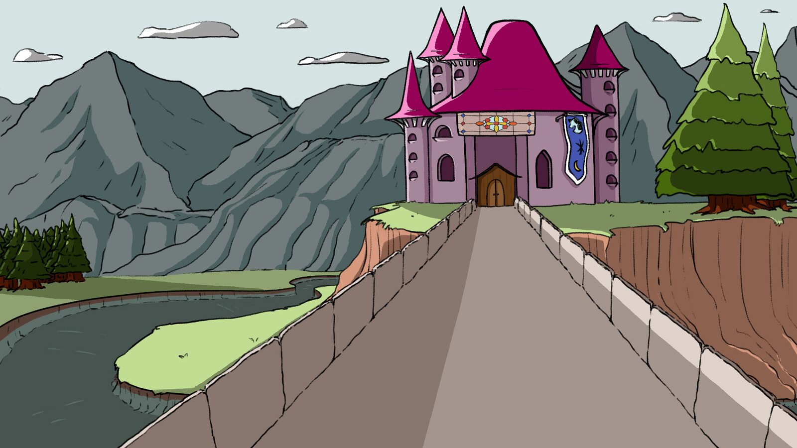 Kingdom layout for a visual development project