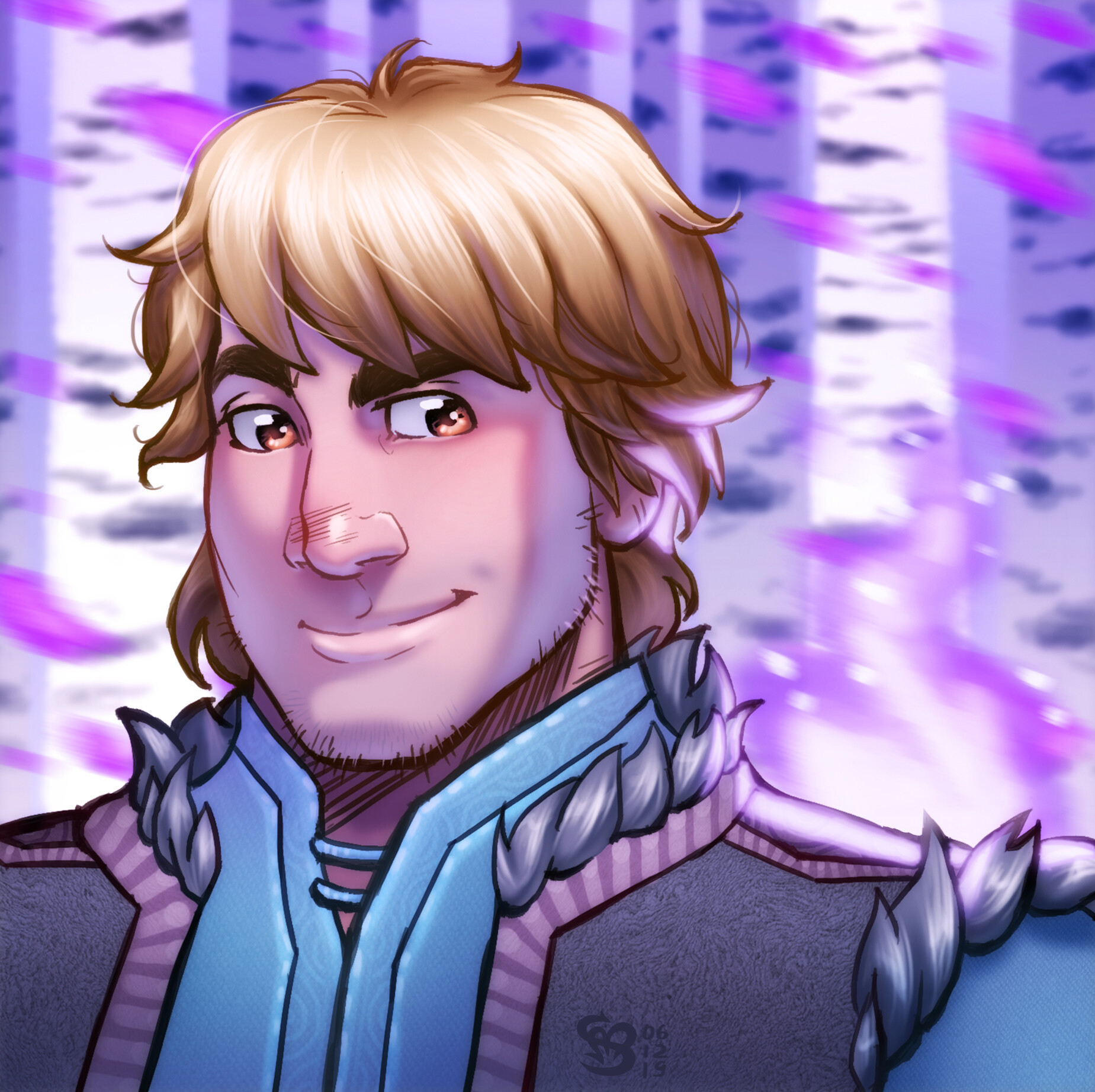 Artstation Fan Art Kristoff Frozen 2