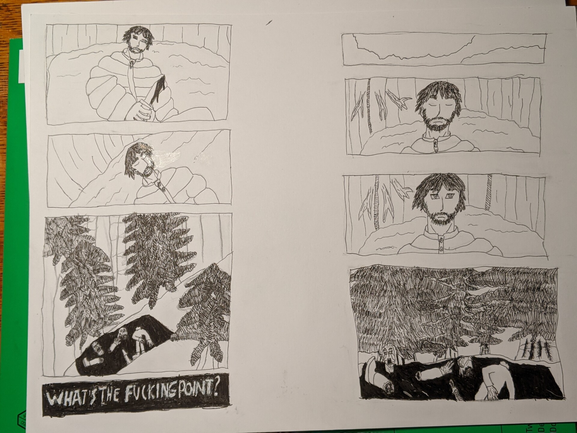 Jace Rynearson New World Strength Manga Strip