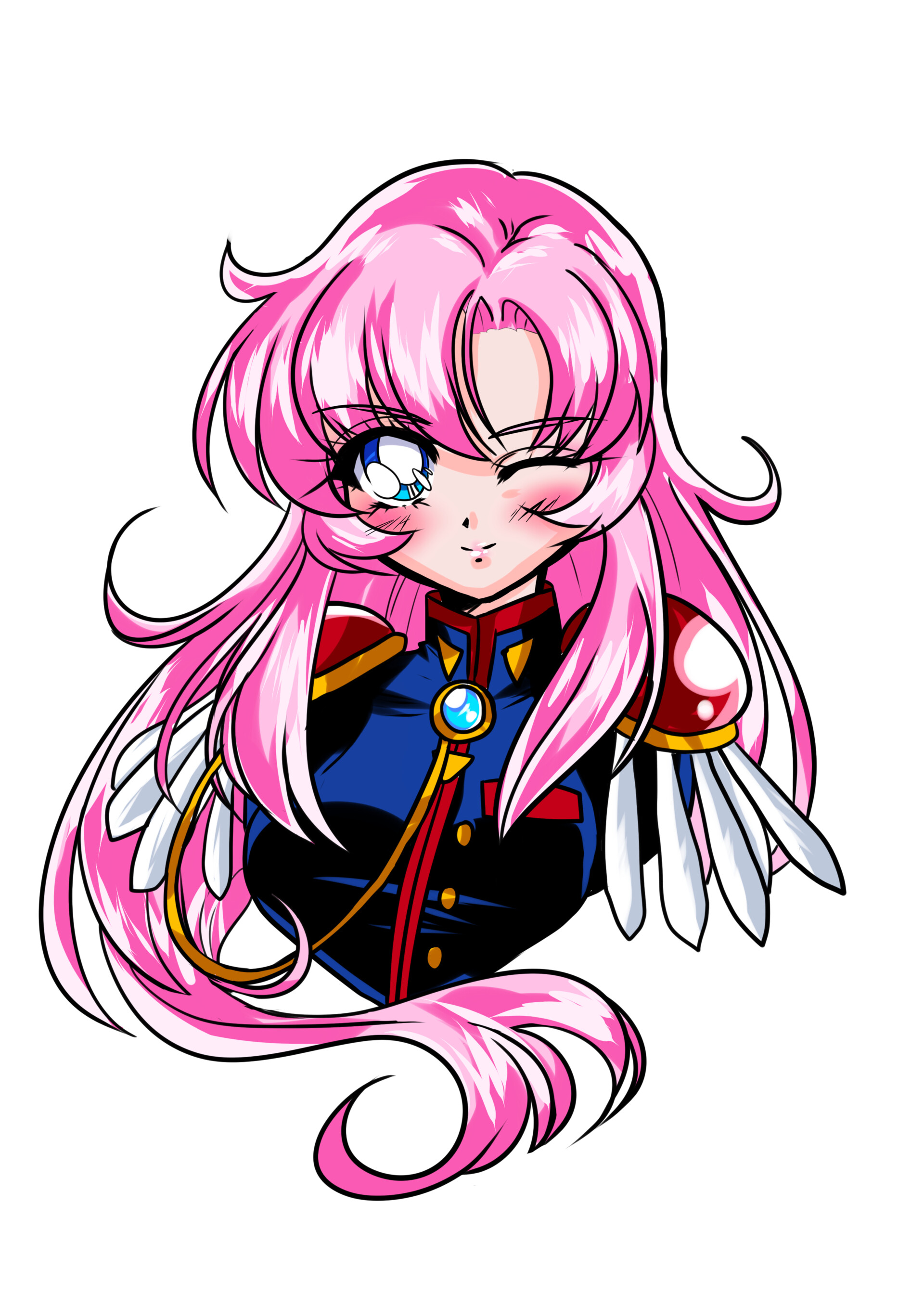 Artstation 90 S Style Utena Tenjou Manga Girl1700