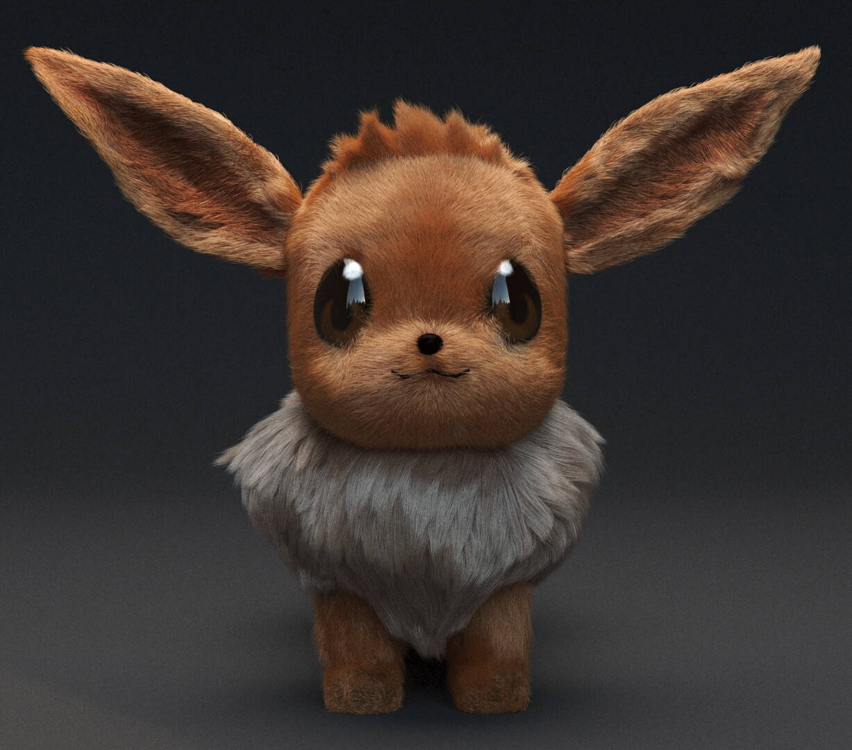 fluffy pokemon plush