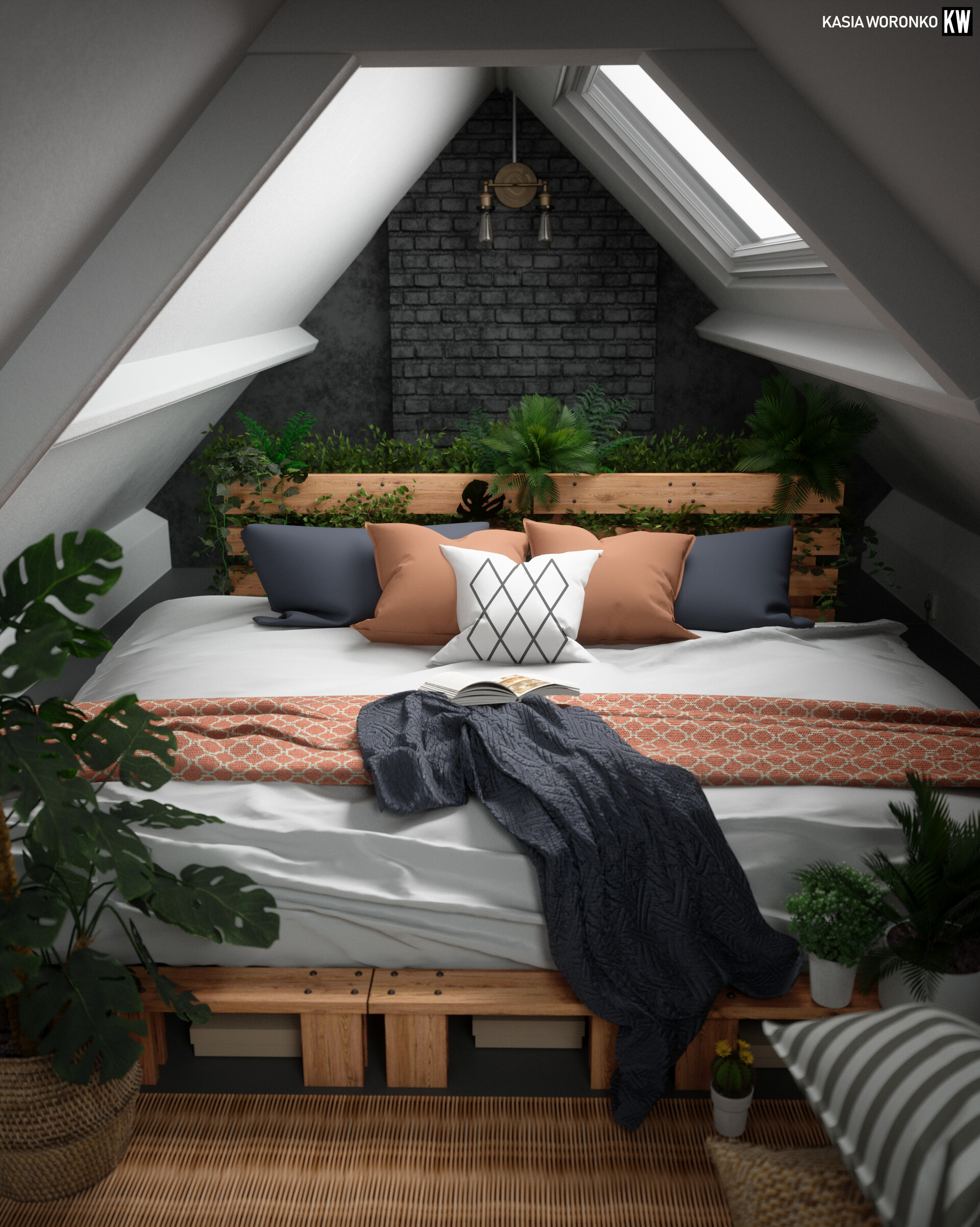 Dachzimmer