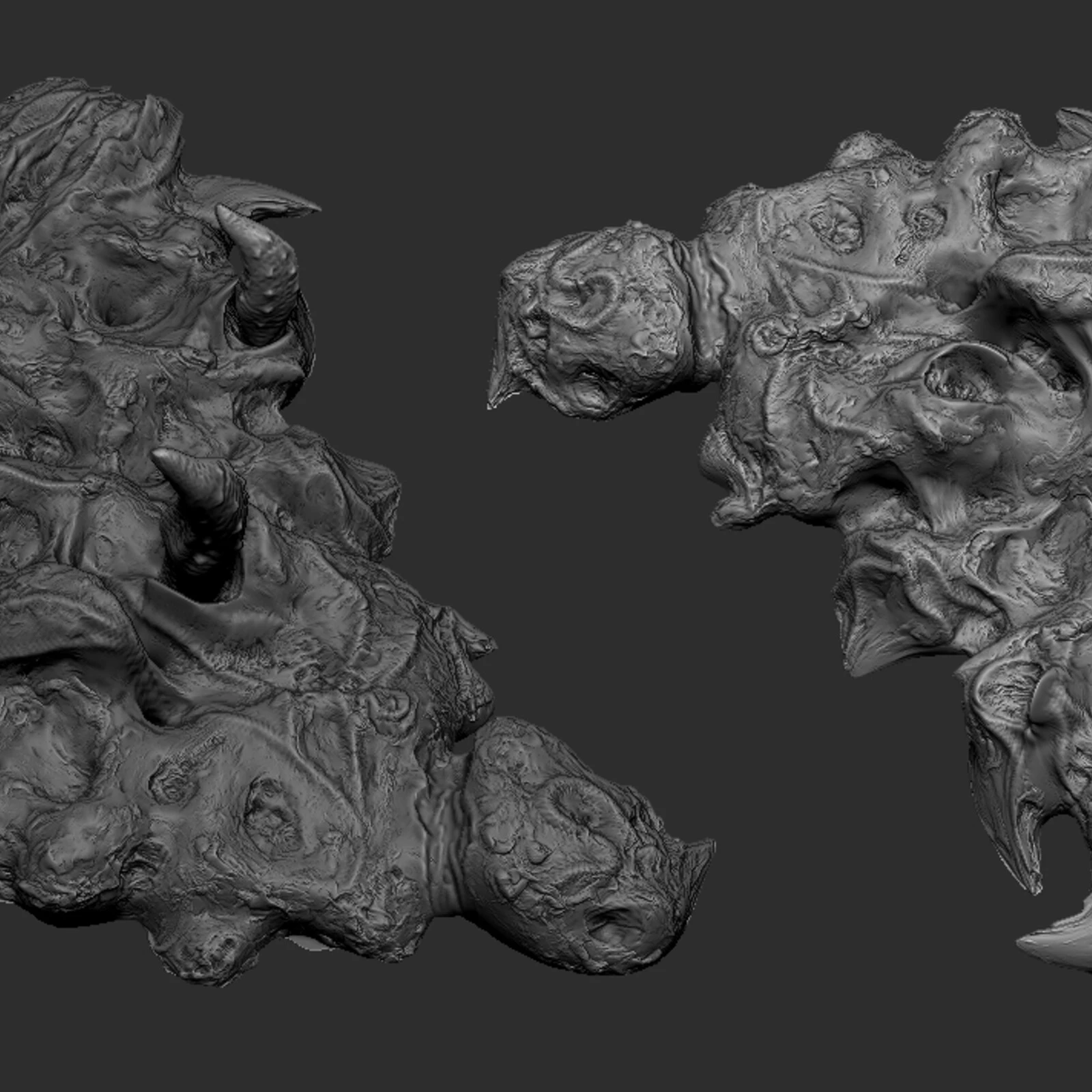 ZBrush Highpoly model