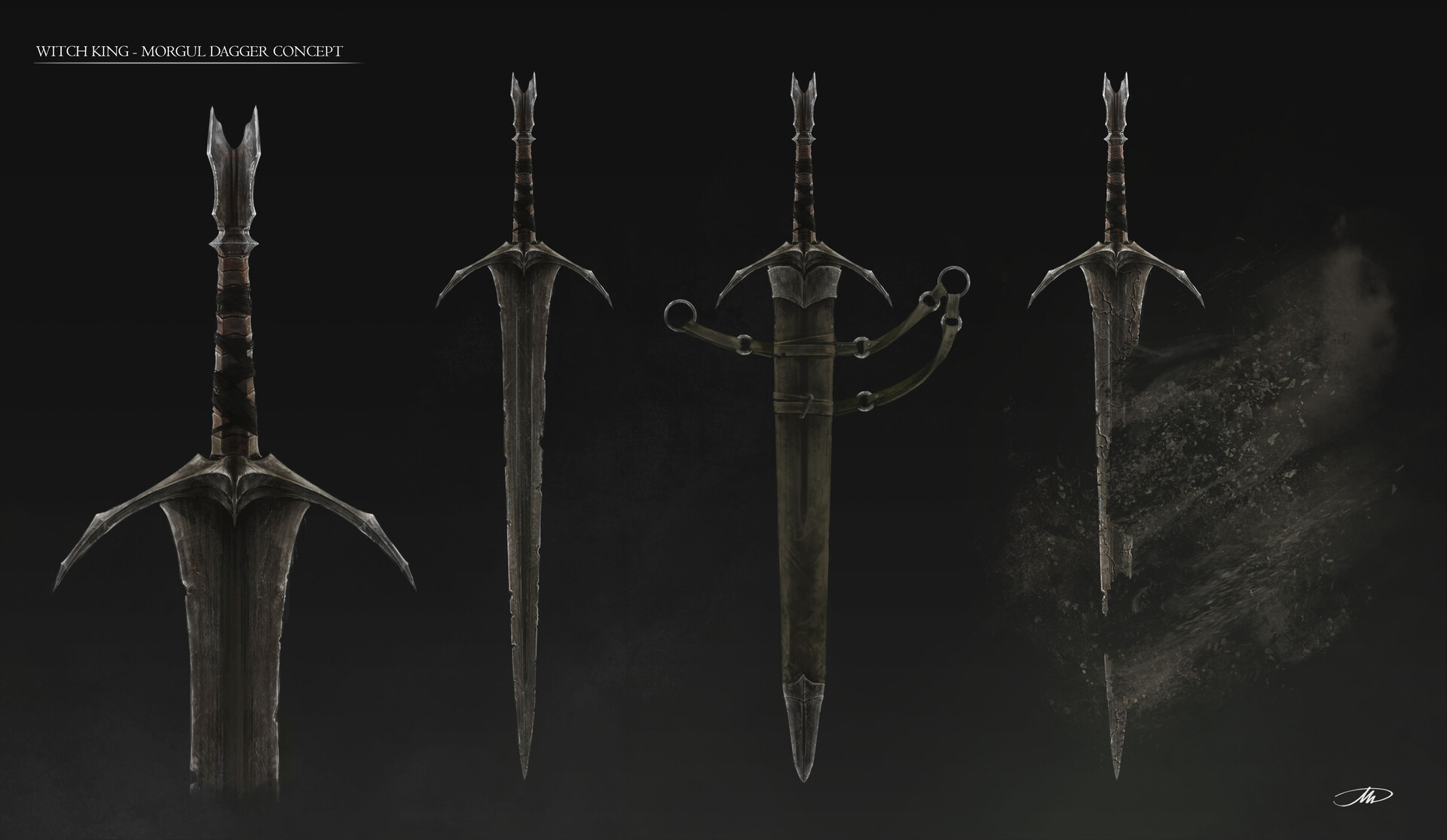 Marco Dotti - Witch-King of Angmar - Weapons Design