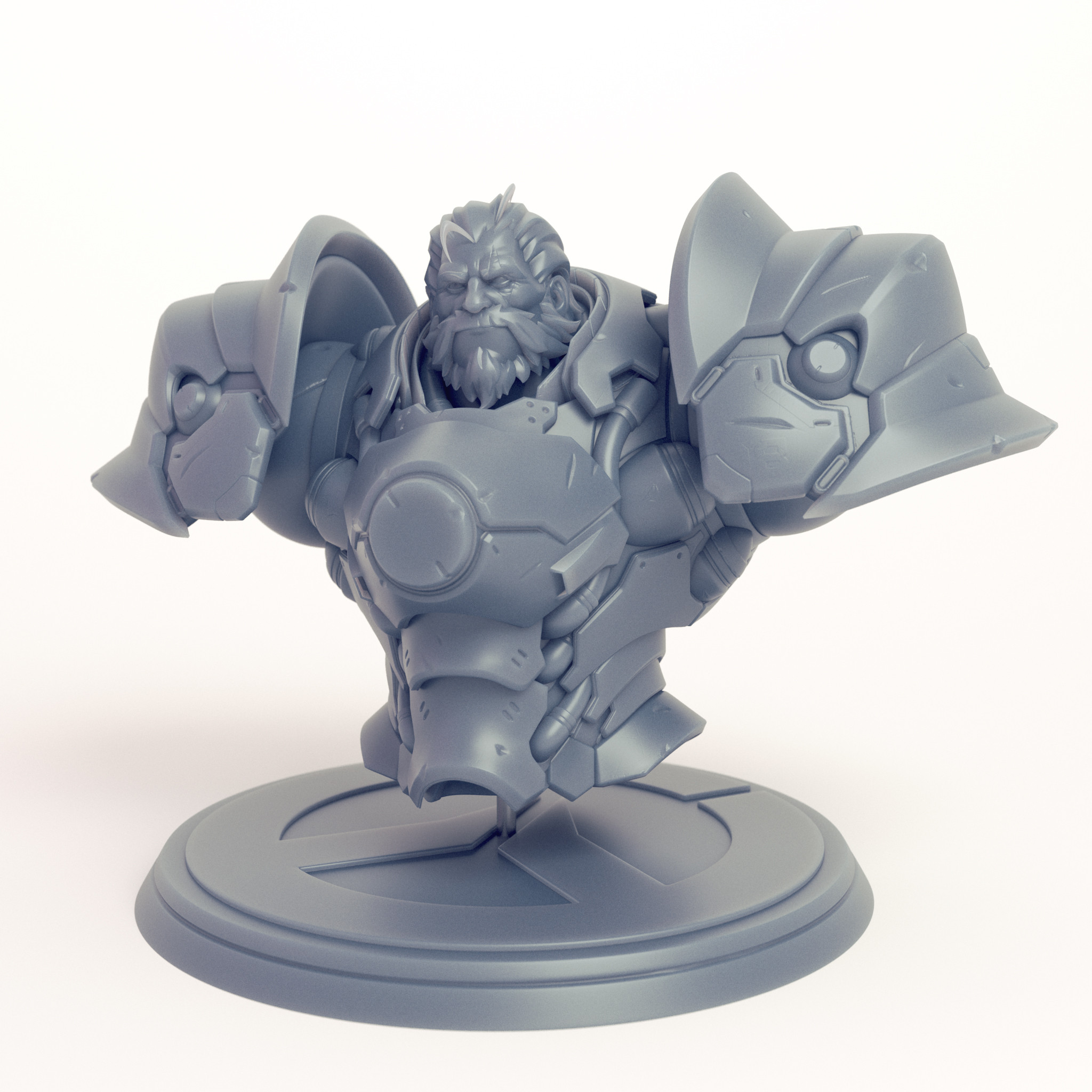 Preview of what it could look like once printed in resin