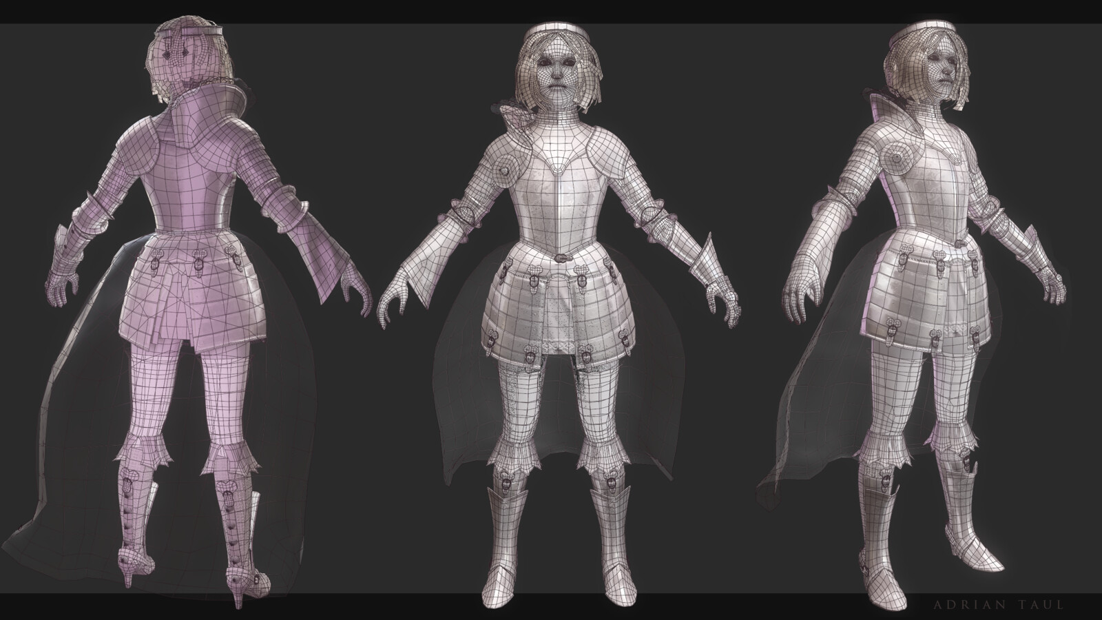 Full Body tri-count is 84451
Sword tri-count is 3604 
