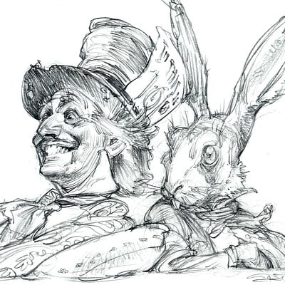 Iain mccaig hatter and hare