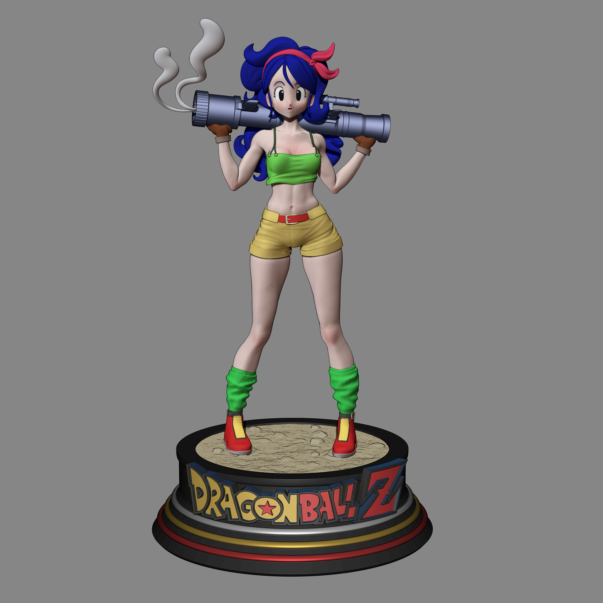 dragon ball launch figure