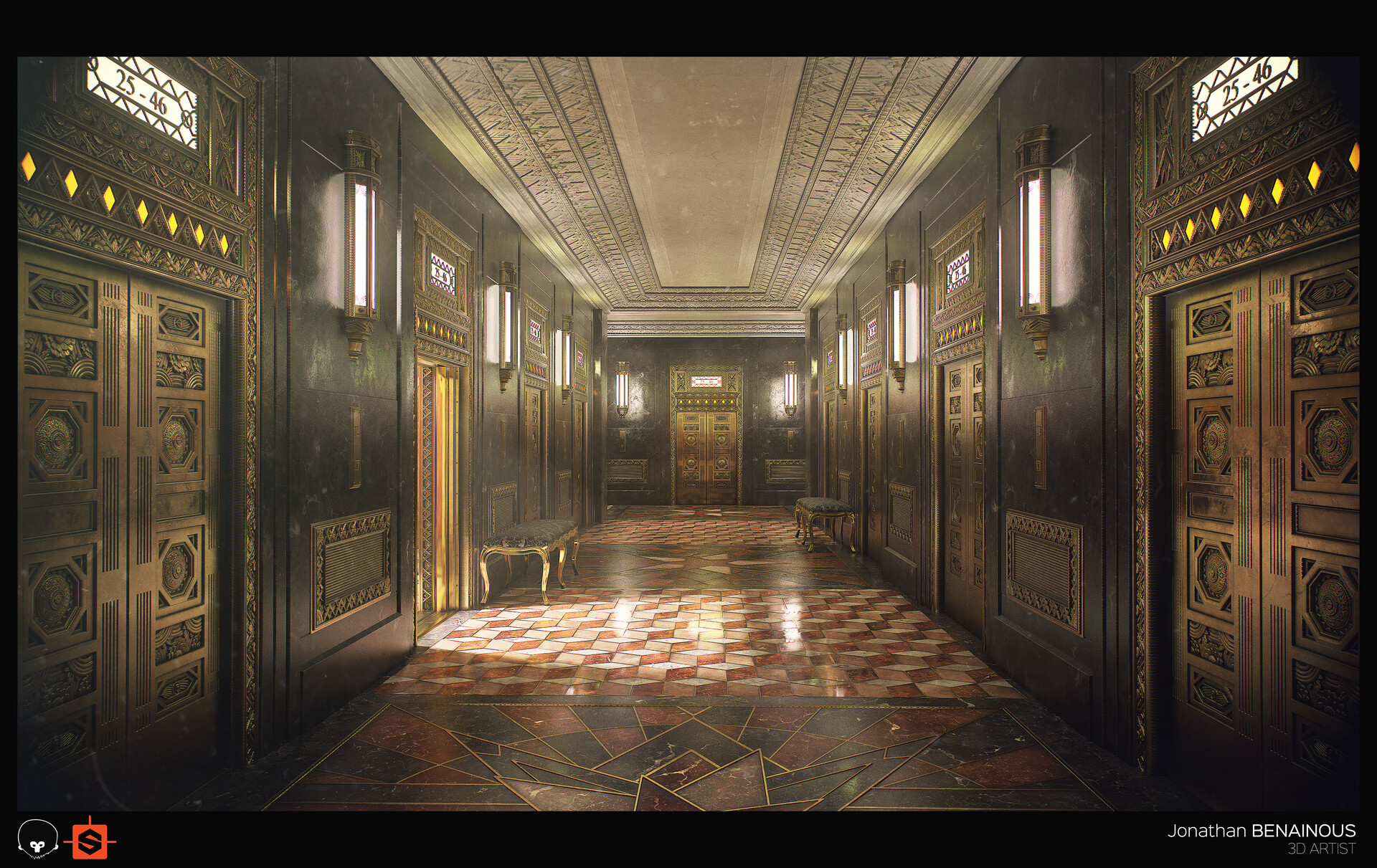 Jonathan BENAINOUS - Substance Signature - Art Deco Corridor ...