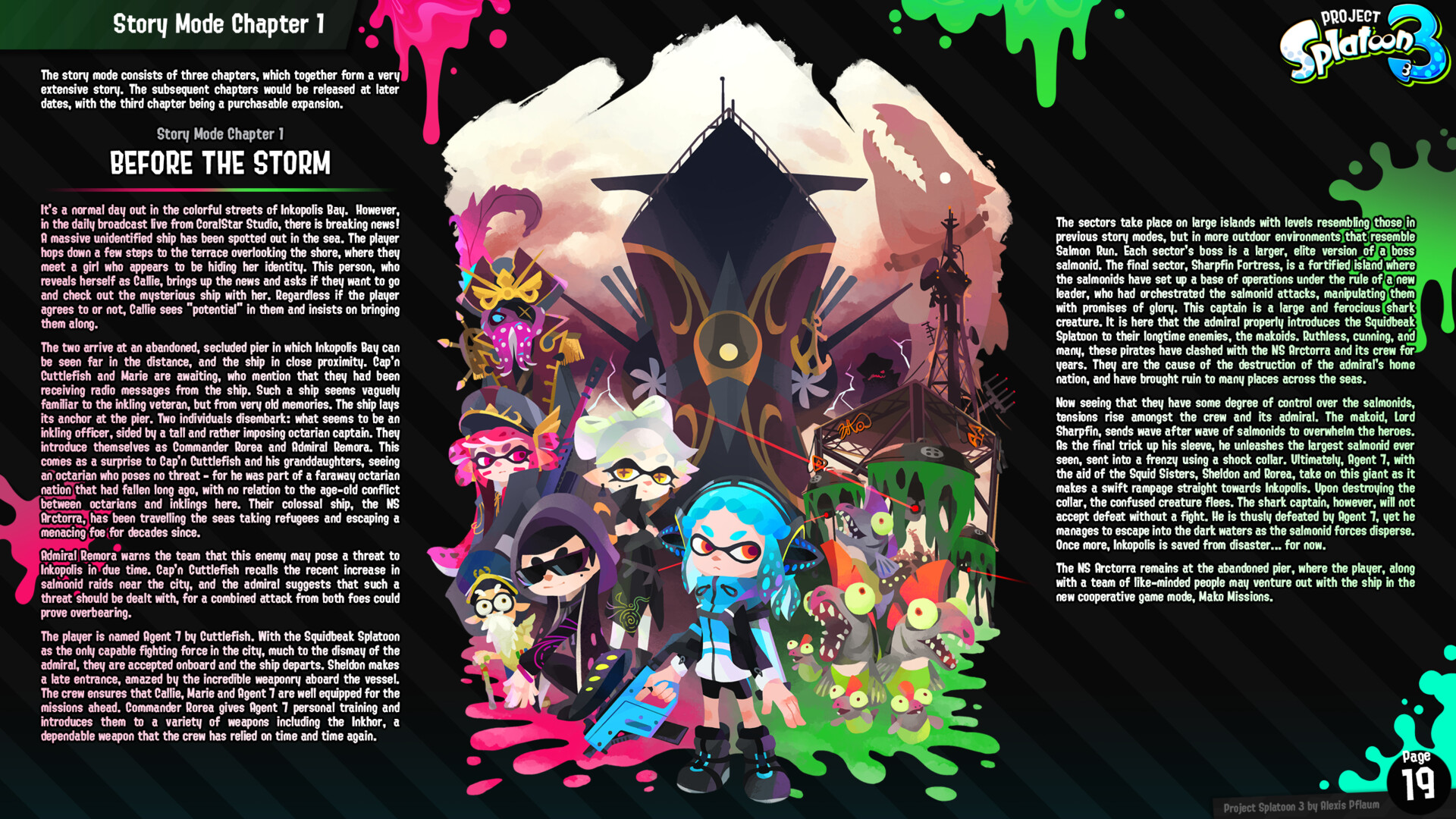 Project Splatoon 3 Complete Game Concept Overview.
