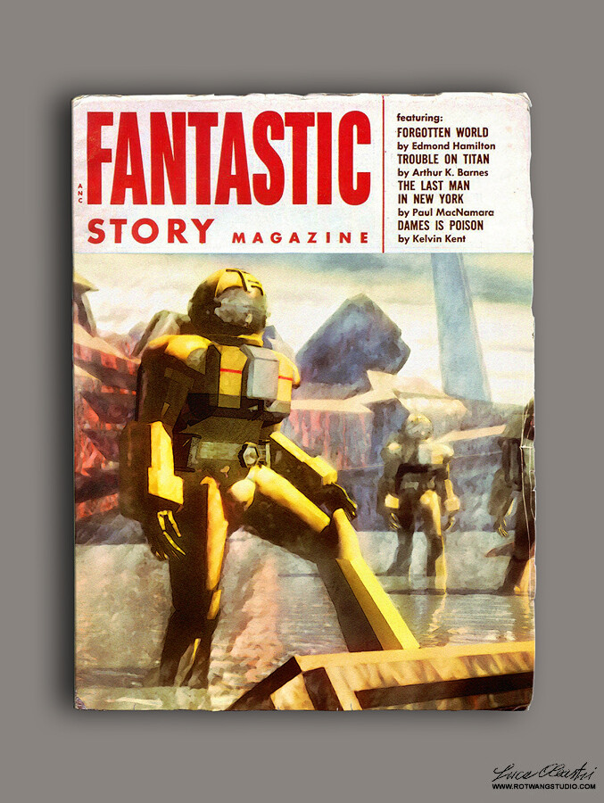 Fantastic Story fake vintage cover