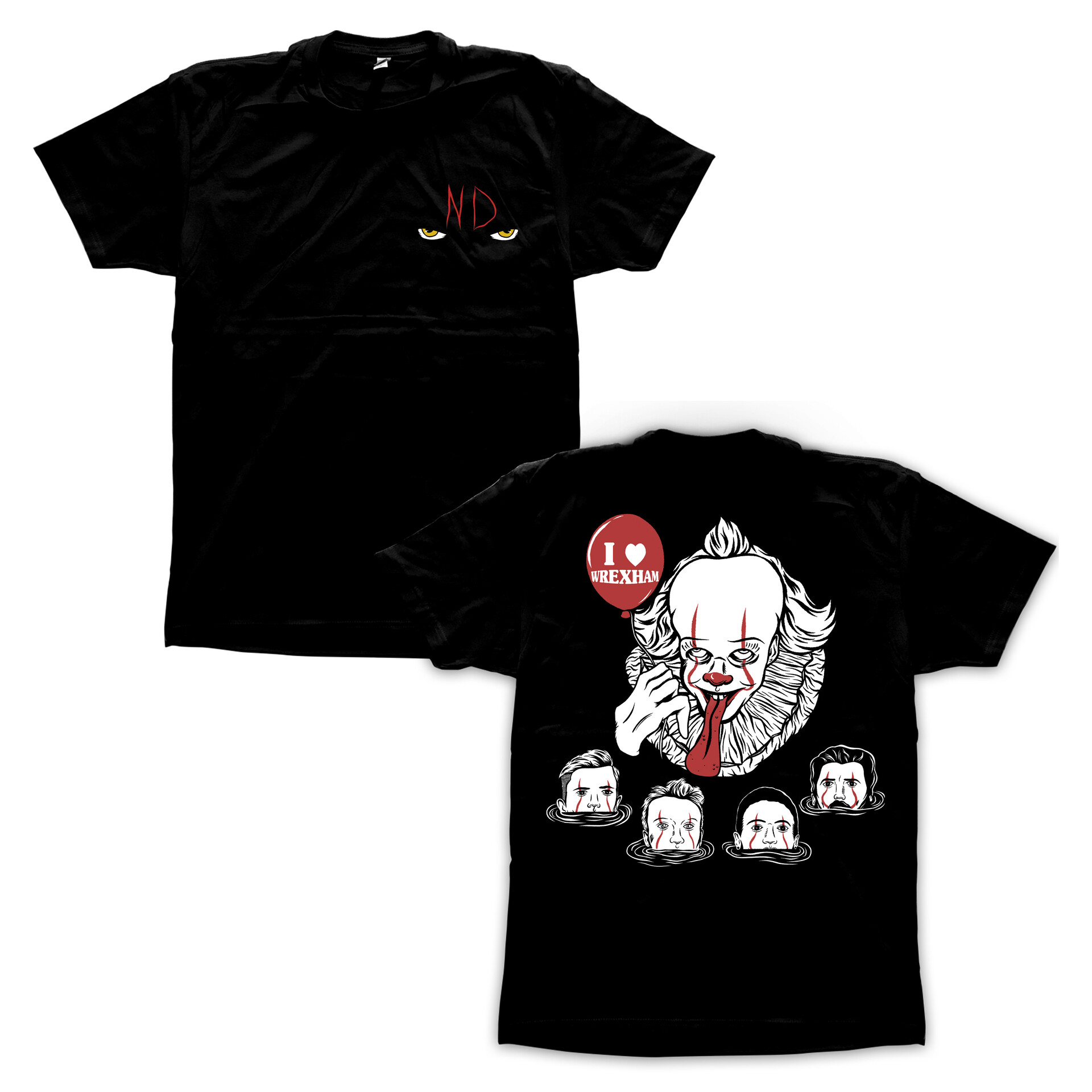neck deep pennywise shirt