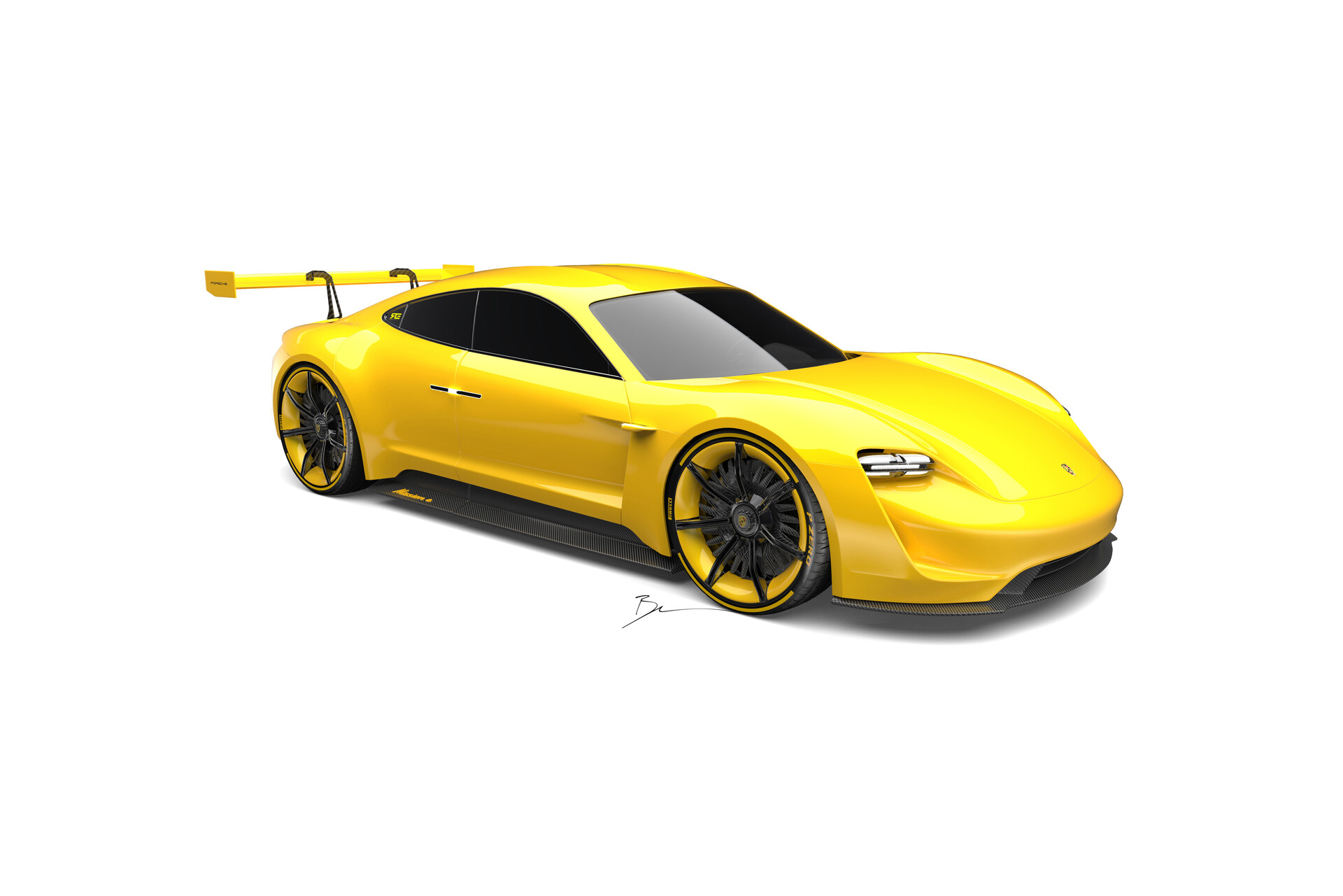 Porsche taycan turbo s prior design discount