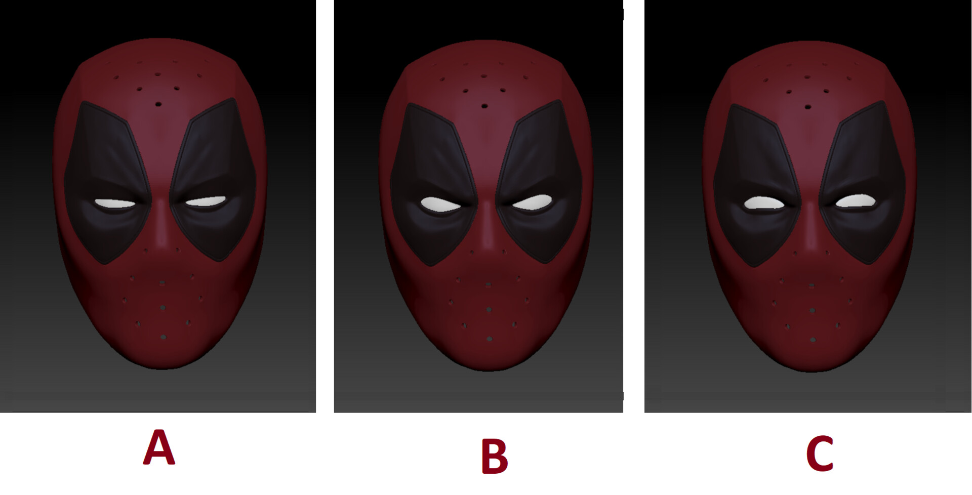 Kevin Mckone Deadpool Mask Movie Cosplay Costume 3d Model Print