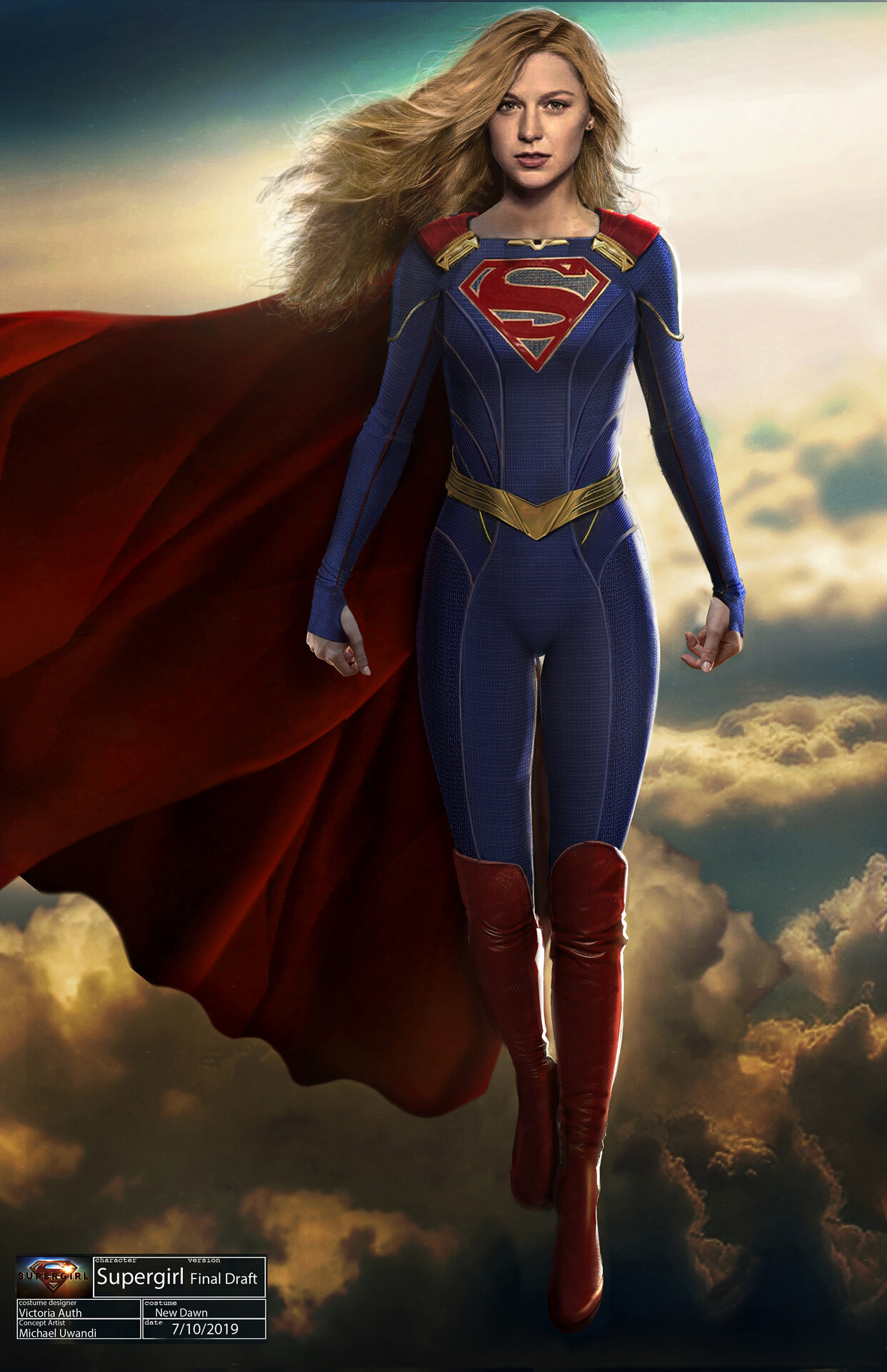 ArtStation Supergirl redesign