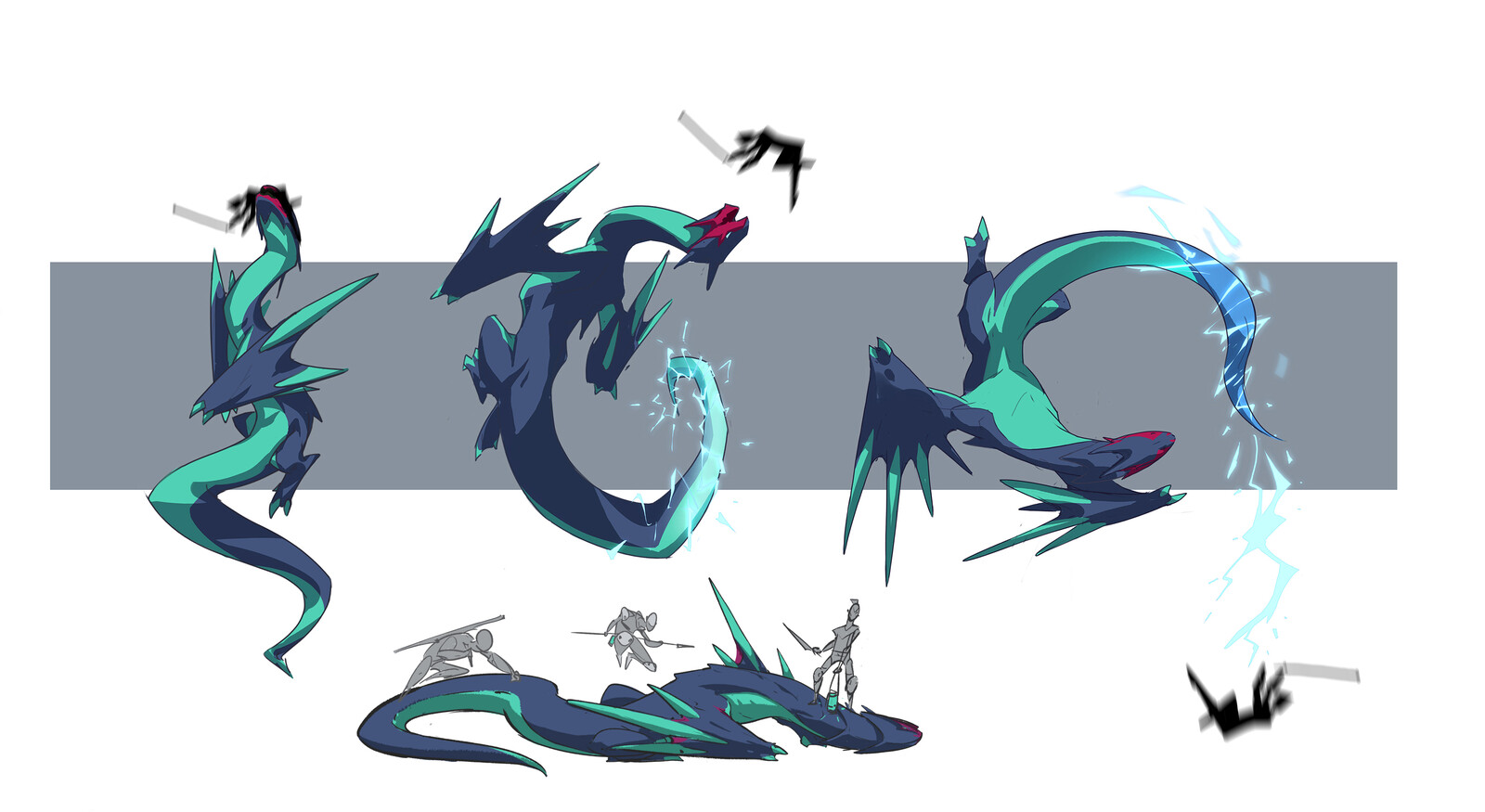 An action sheet designing one of Malkarion's signature moves