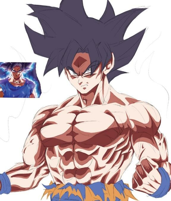ArtStation - Mastered/Ultra Instinct Goku