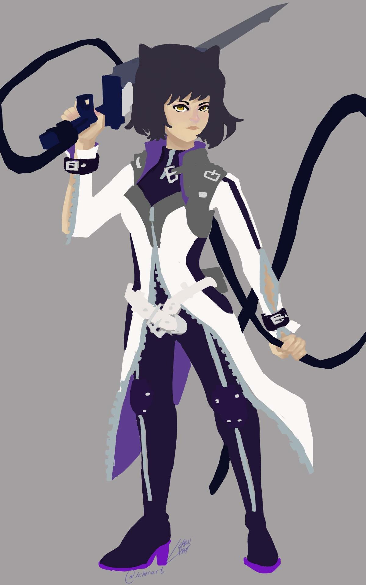 Lillian Chen Blake Rwby Fanart