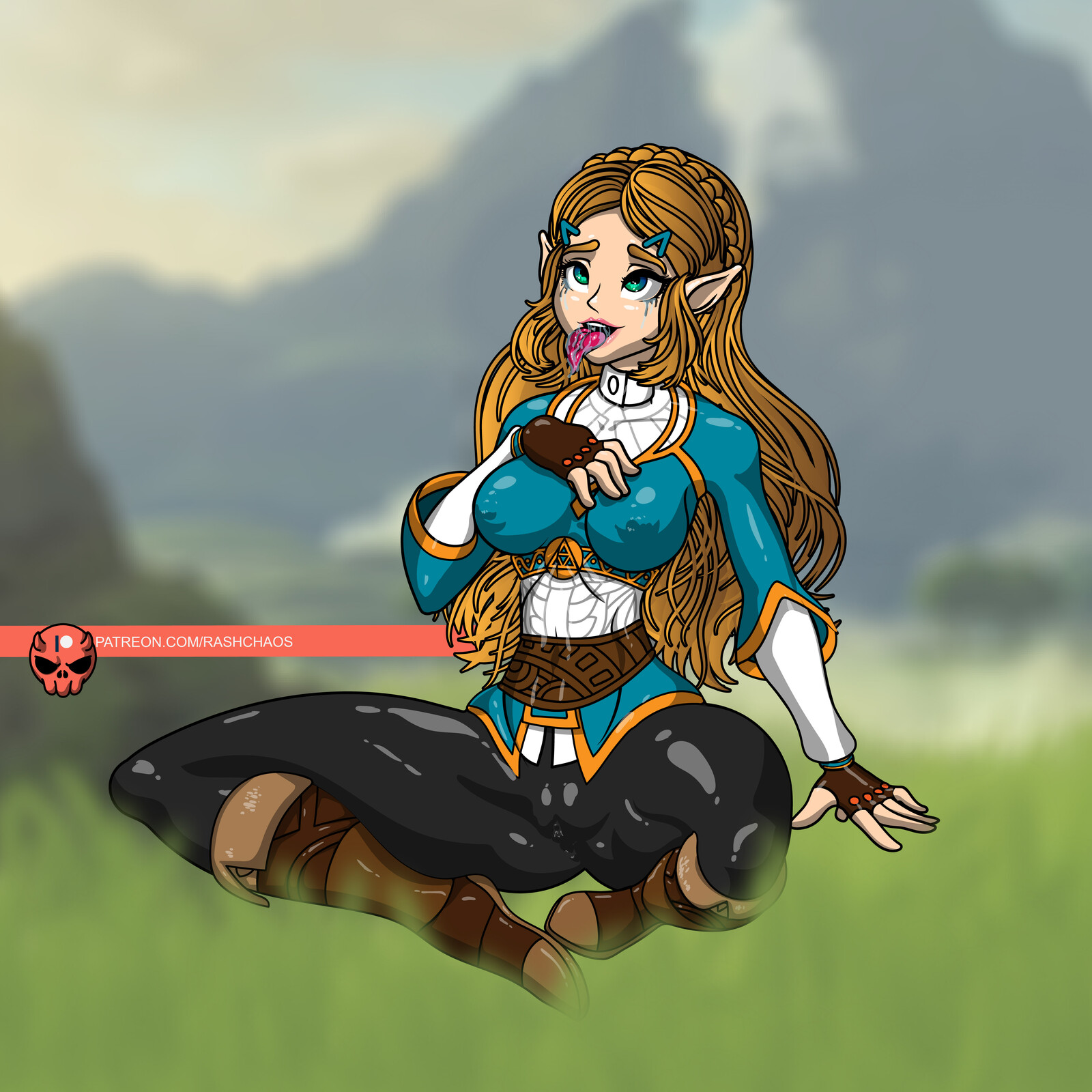 Princess Zelda breath of the wild.