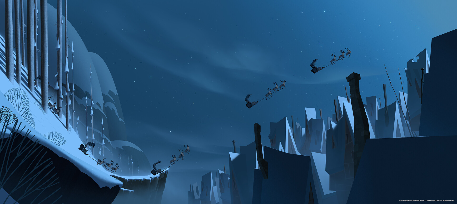 ArtStation - KLAUS Background - SPA Studio - 2019 - Ambush