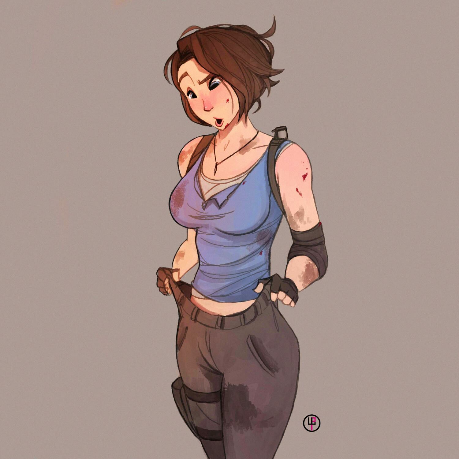 How To Draw Jill Valentine, Step By Step, Drawing Guide, By Dawn - Dragoart