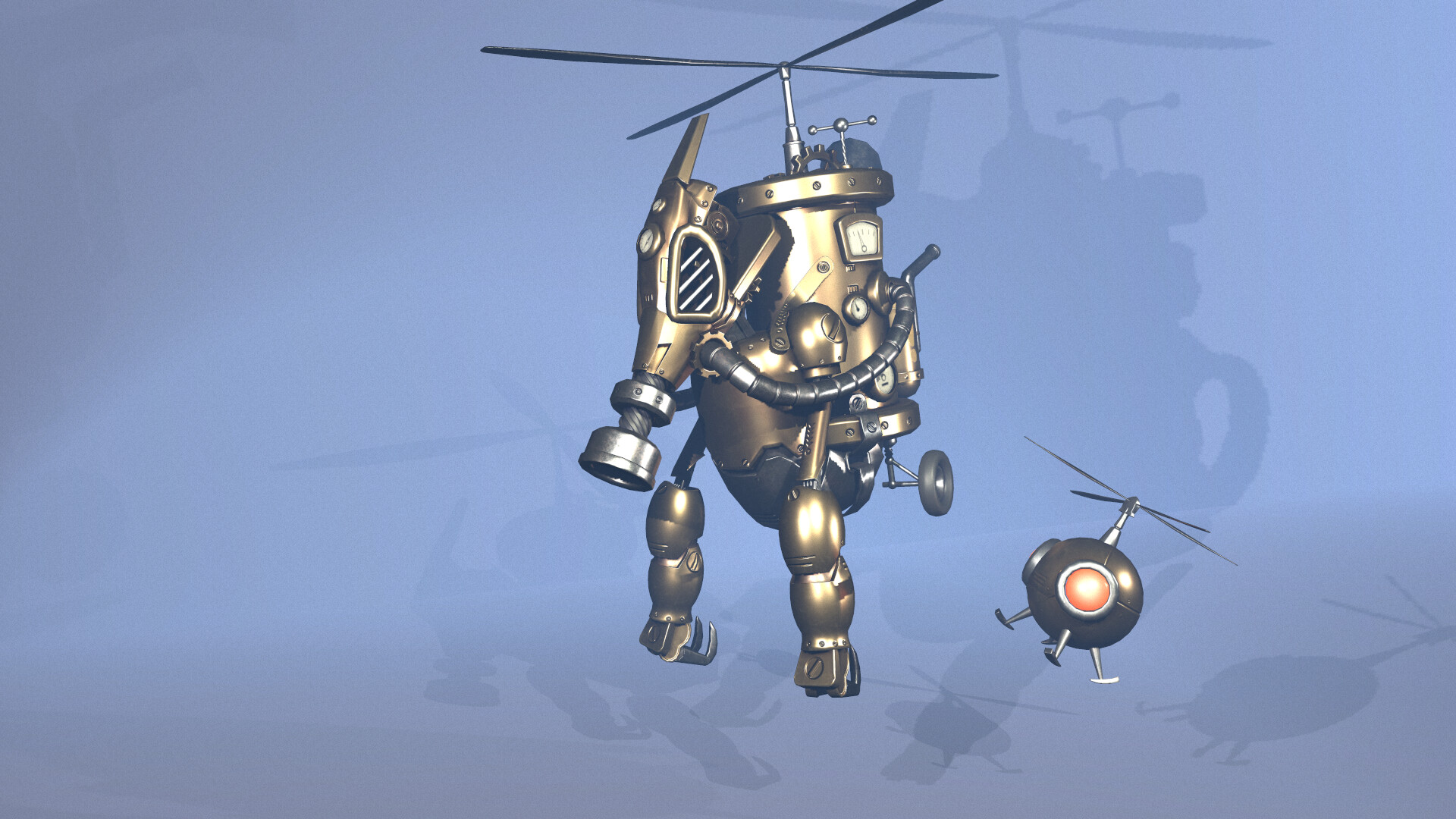 ArtStation - Robot 3d